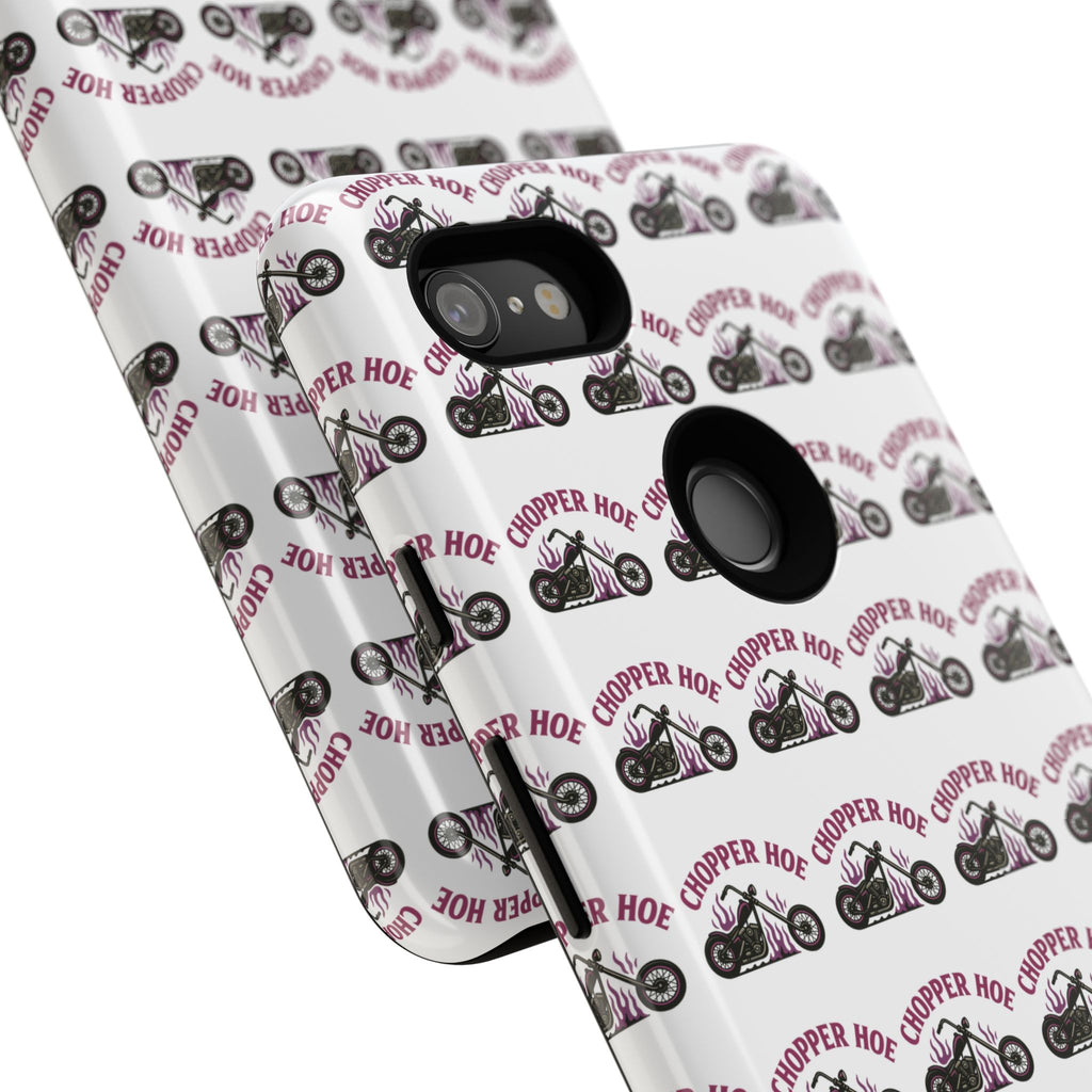 Chopper Hoe Phone Case, Tough Cases for Motorcycle Lovers, Biker Gifts, Custom Phone Cover, Cool Accessory for Him/Her