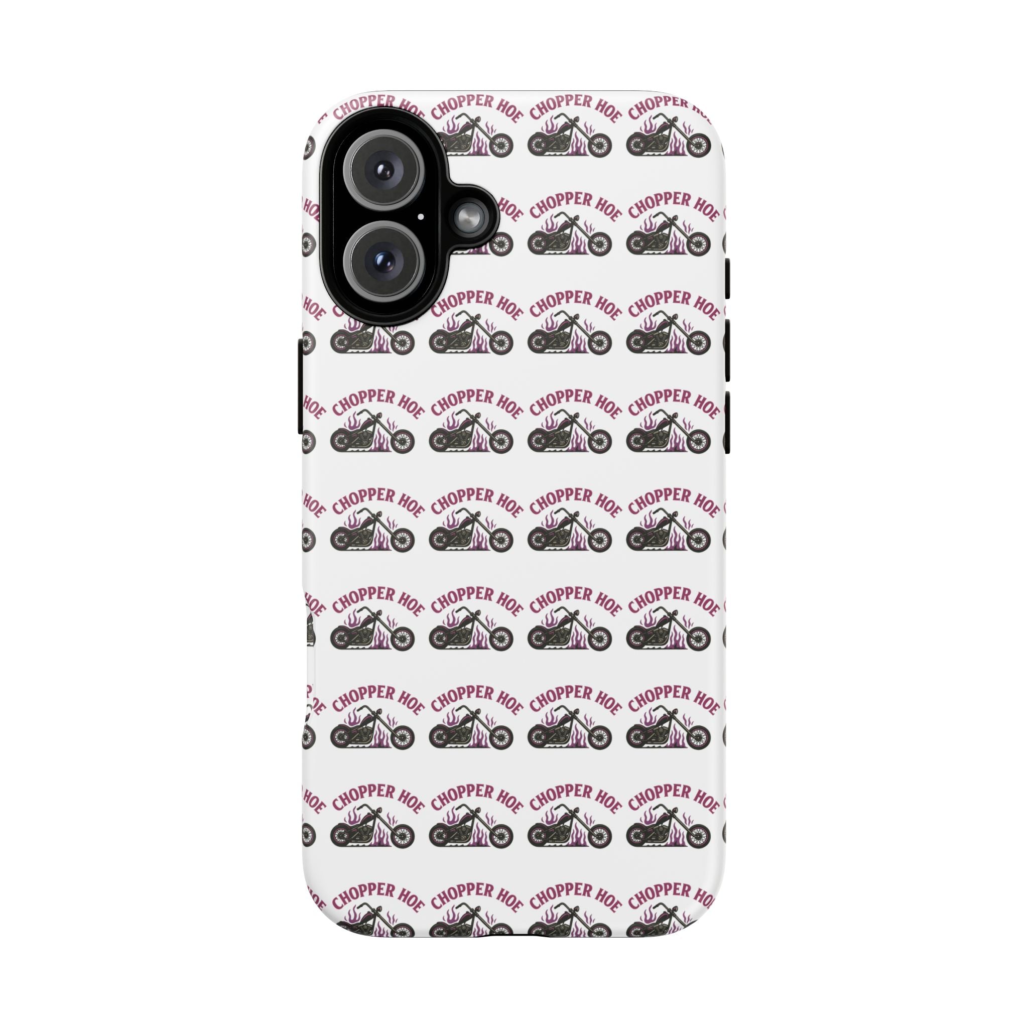 Chopper Hoe Phone Case, Tough Cases for Motorcycle Lovers, Biker Gifts, Custom Phone Cover, Cool Accessory for Him/Her