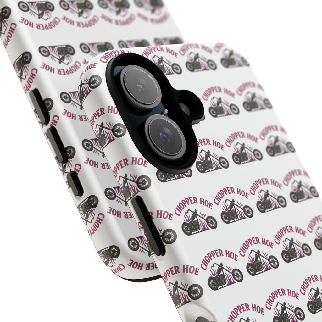 Chopper Hoe Phone Case, Tough Cases for Motorcycle Lovers, Biker Gifts, Custom Phone Cover, Cool Accessory for Him/Her