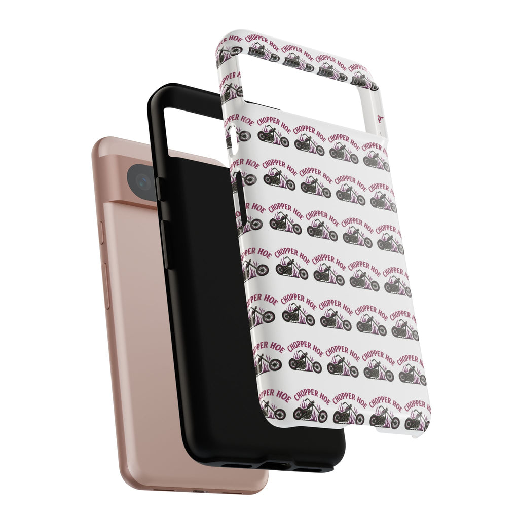 Chopper Hoe Phone Case, Tough Cases for Motorcycle Lovers, Biker Gifts, Custom Phone Cover, Cool Accessory for Him/Her