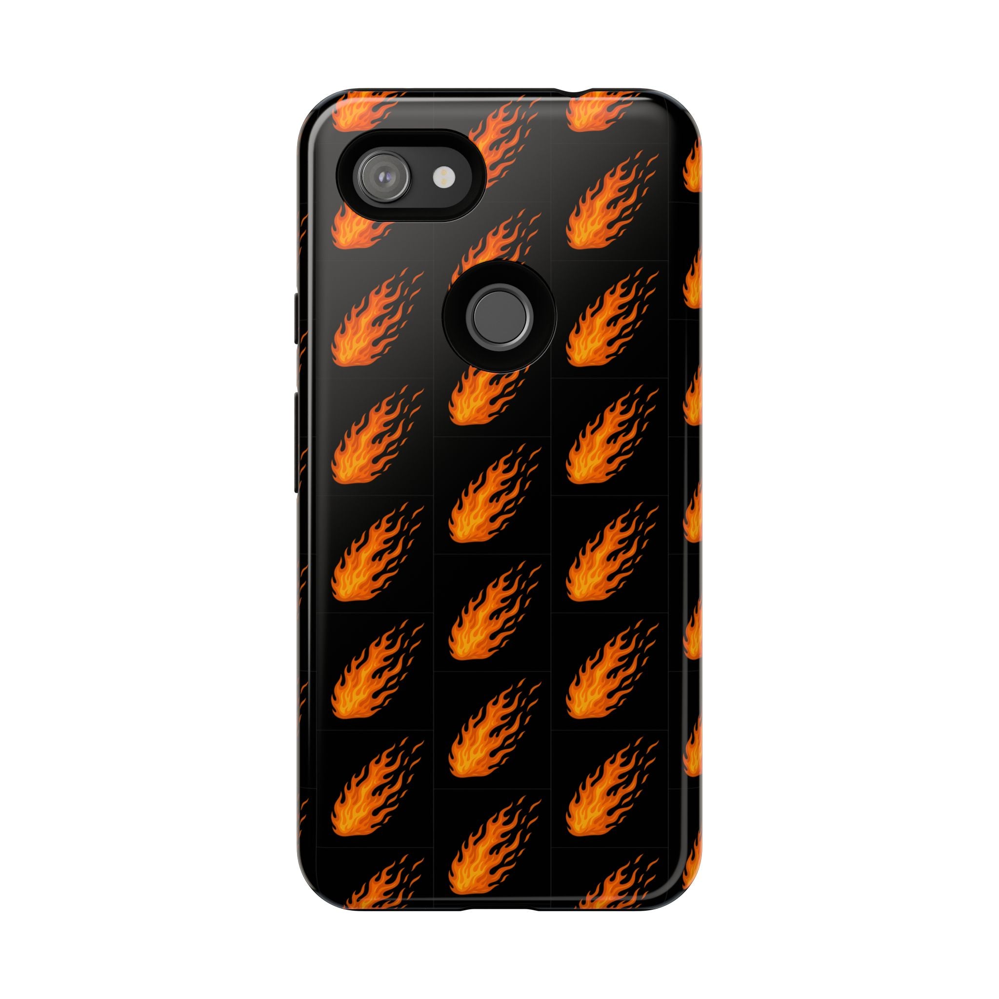 Flame Pattern Phone Case | Tough Cases for Adventurers, Gifts for Fire Lovers, Unique Cellphone Covers, Birthday Accessories, Cool [...]