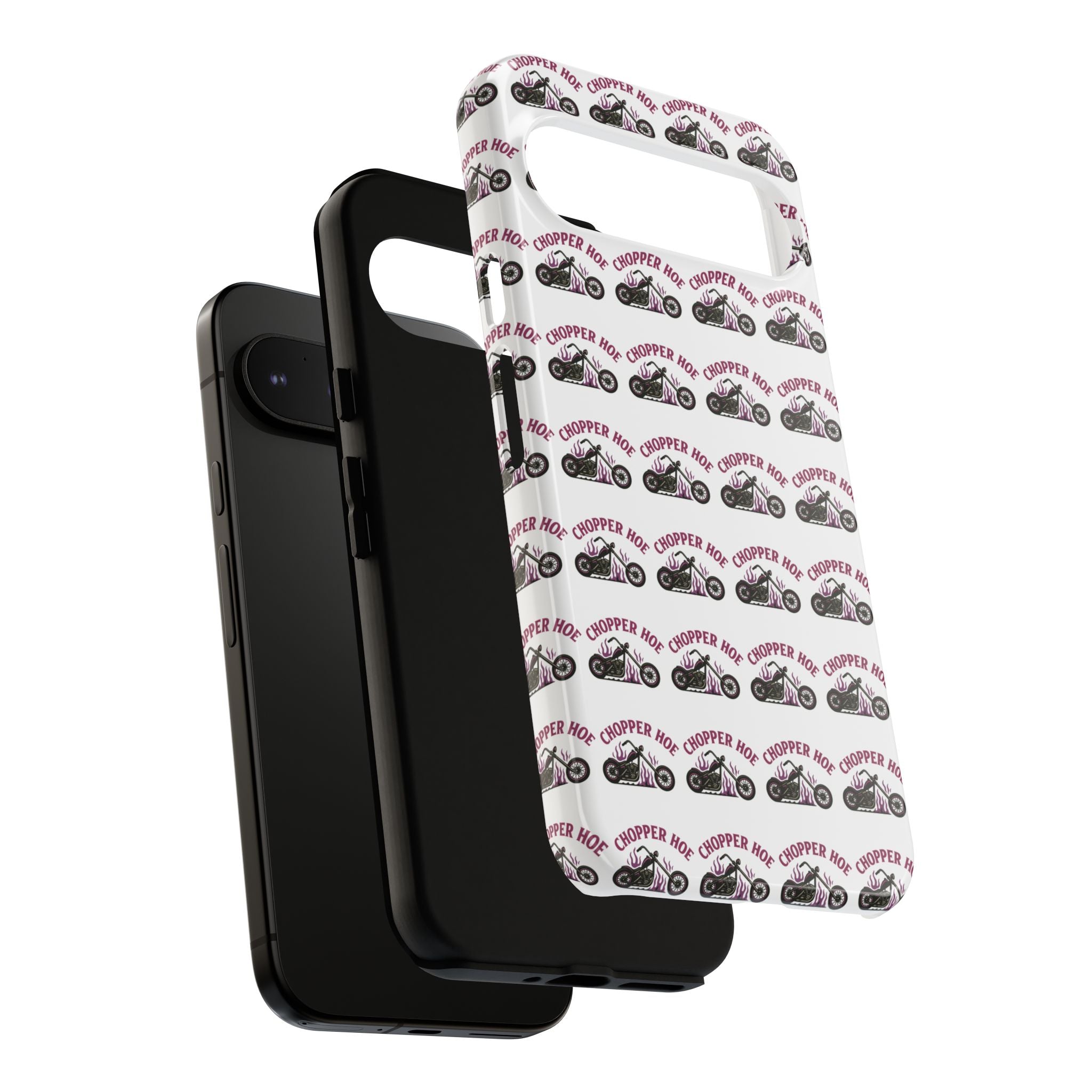 Chopper Hoe Phone Case, Tough Cases for Motorcycle Lovers, Biker Gifts, Custom Phone Cover, Cool Accessory for Him/Her