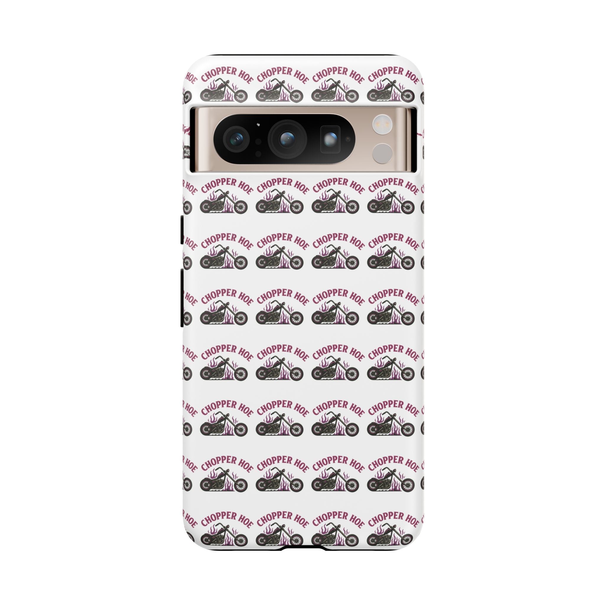 Chopper Hoe Phone Case, Tough Cases for Motorcycle Lovers, Biker Gifts, Custom Phone Cover, Cool Accessory for Him/Her