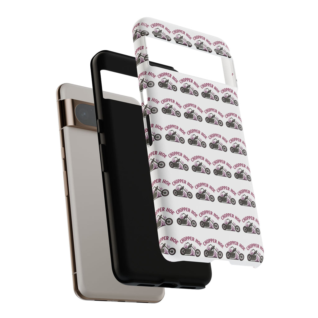 Chopper Hoe Phone Case, Tough Cases for Motorcycle Lovers, Biker Gifts, Custom Phone Cover, Cool Accessory for Him/Her