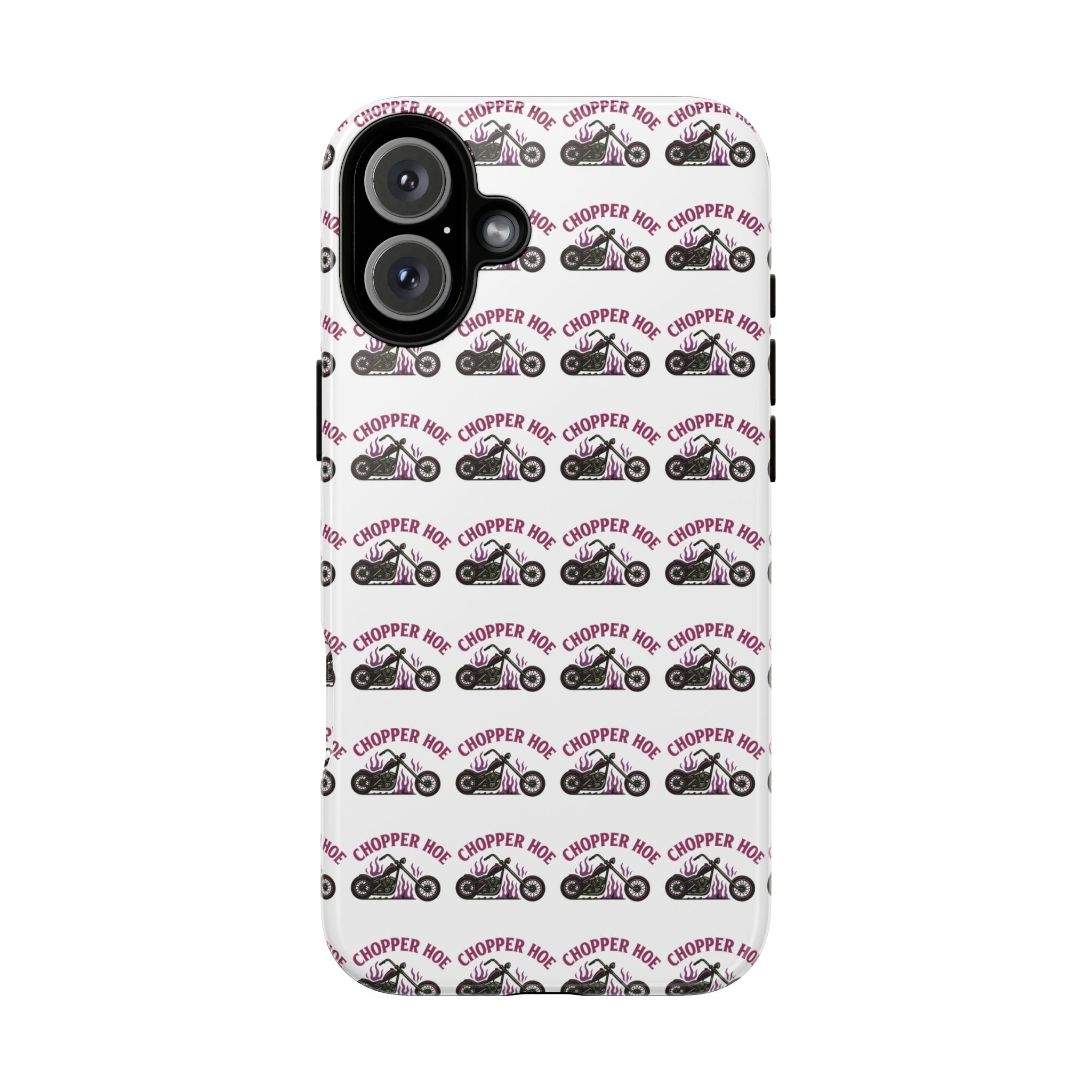Chopper Hoe Phone Case, Tough Cases for Motorcycle Lovers, Biker Gifts, Custom Phone Cover, Cool Accessory for Him/Her