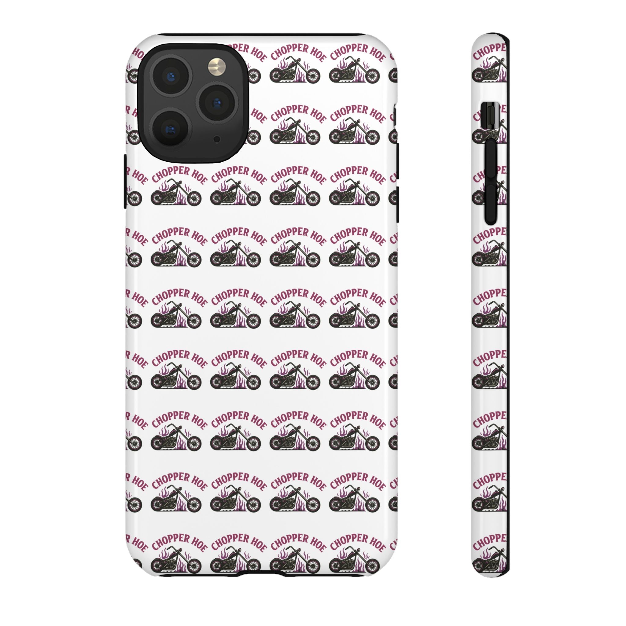 Chopper Hoe Phone Case, Tough Cases for Motorcycle Lovers, Biker Gifts, Custom Phone Cover, Cool Accessory for Him/Her