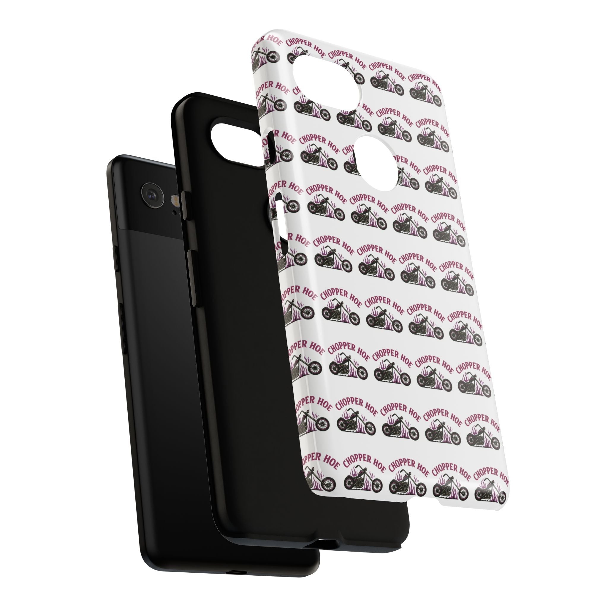 Chopper Hoe Phone Case, Tough Cases for Motorcycle Lovers, Biker Gifts, Custom Phone Cover, Cool Accessory for Him/Her