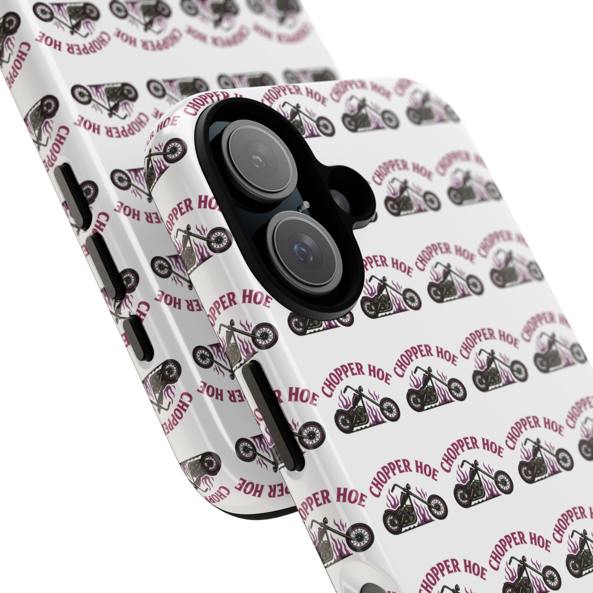 Chopper Hoe Phone Case, Tough Cases for Motorcycle Lovers, Biker Gifts, Custom Phone Cover, Cool Accessory for Him/Her