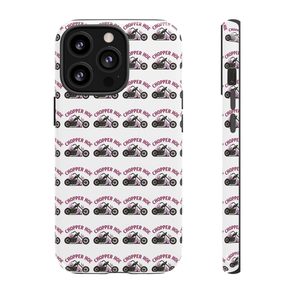 Chopper Hoe Phone Case, Tough Cases for Motorcycle Lovers, Biker Gifts, Custom Phone Cover, Cool Accessory for Him/Her