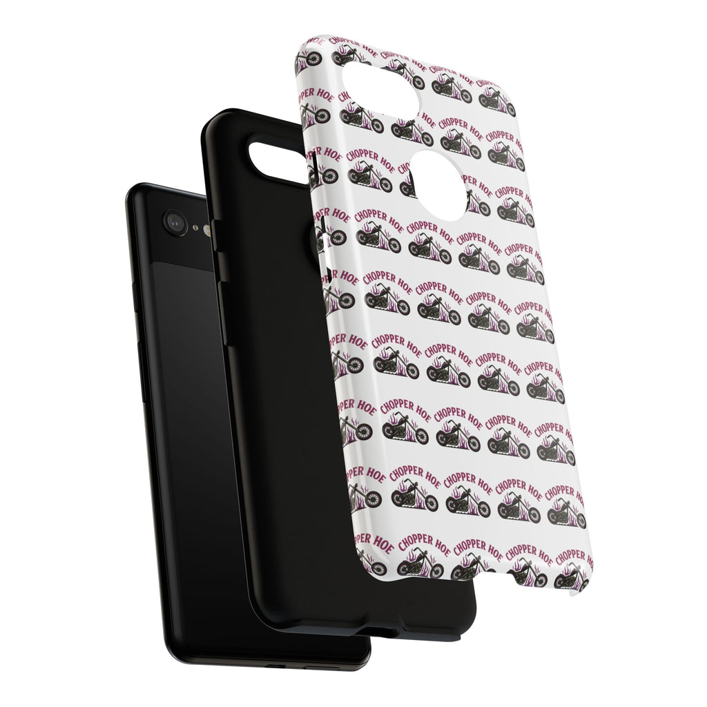Chopper Hoe Phone Case, Tough Cases for Motorcycle Lovers, Biker Gifts, Custom Phone Cover, Cool Accessory for Him/Her