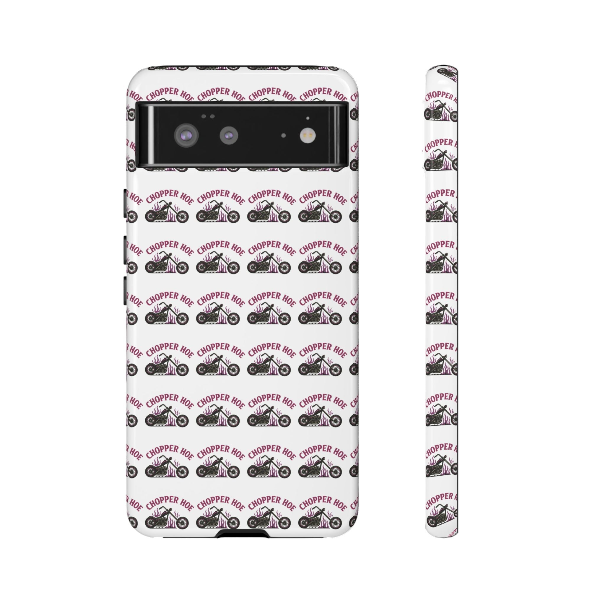 Chopper Hoe Phone Case, Tough Cases for Motorcycle Lovers, Biker Gifts, Custom Phone Cover, Cool Accessory for Him/Her
