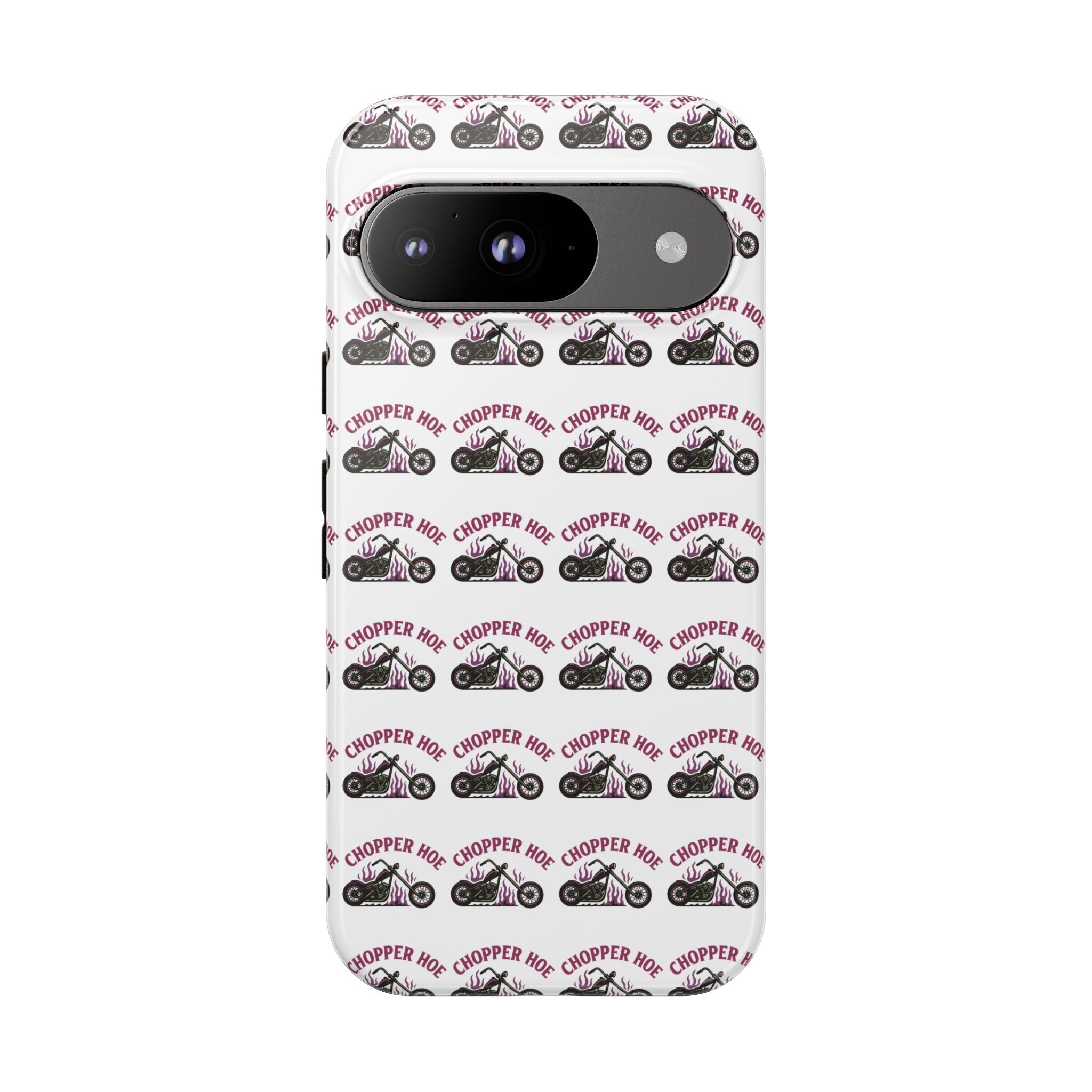 Chopper Hoe Phone Case, Tough Cases for Motorcycle Lovers, Biker Gifts, Custom Phone Cover, Cool Accessory for Him/Her