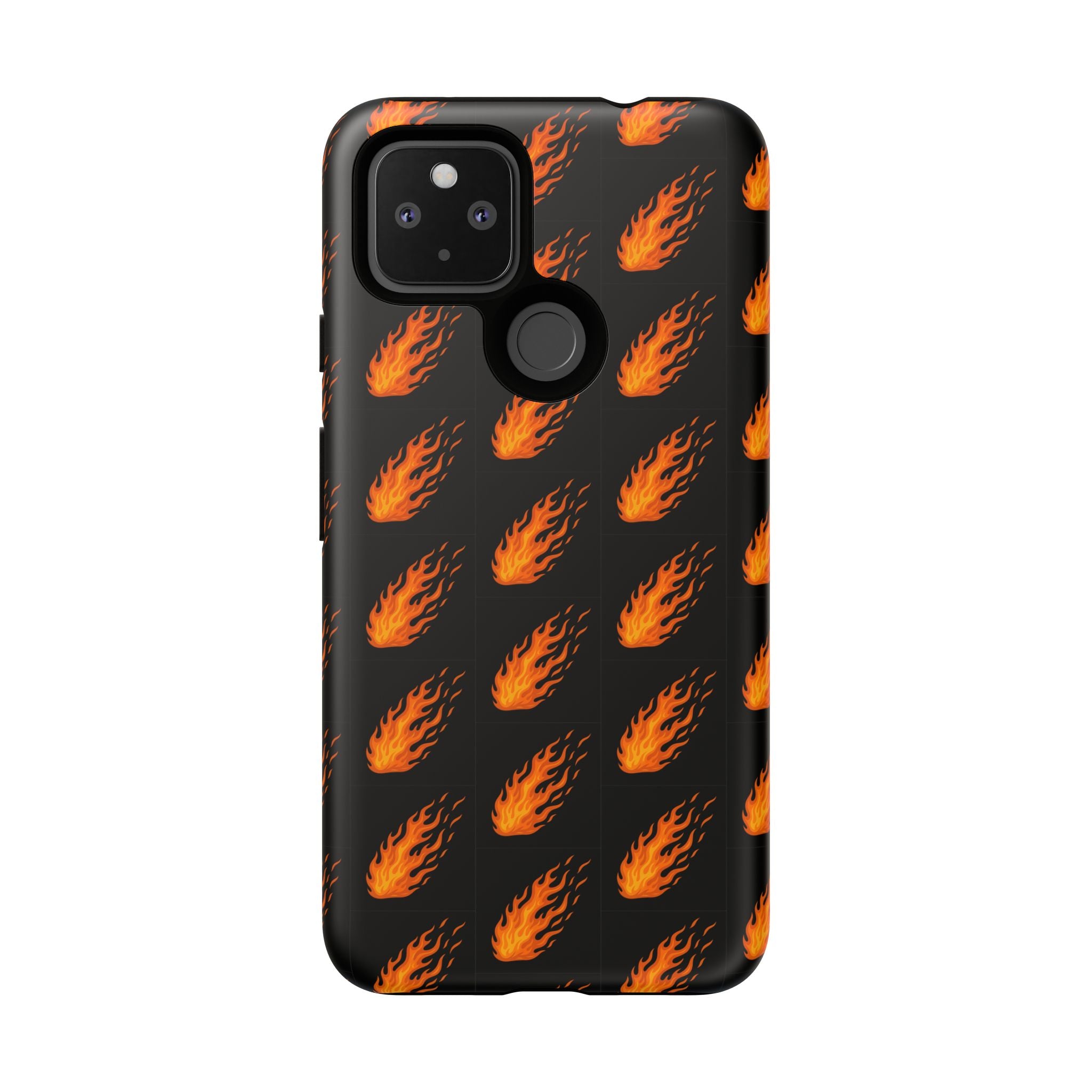 Flame Pattern Phone Case | Tough Cases for Adventurers, Gifts for Fire Lovers, Unique Cellphone Covers, Birthday Accessories, Cool [...]