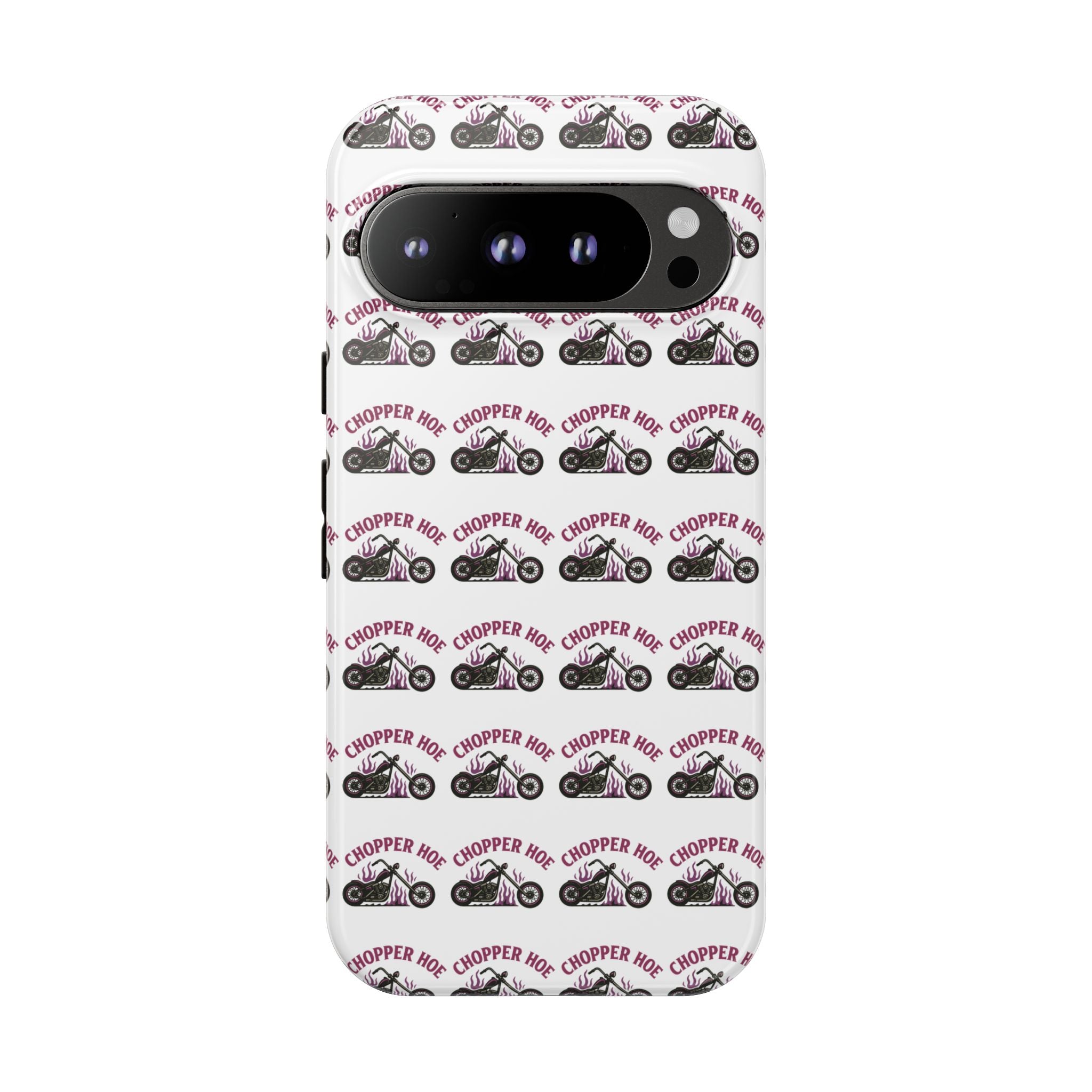 Chopper Hoe Phone Case, Tough Cases for Motorcycle Lovers, Biker Gifts, Custom Phone Cover, Cool Accessory for Him/Her