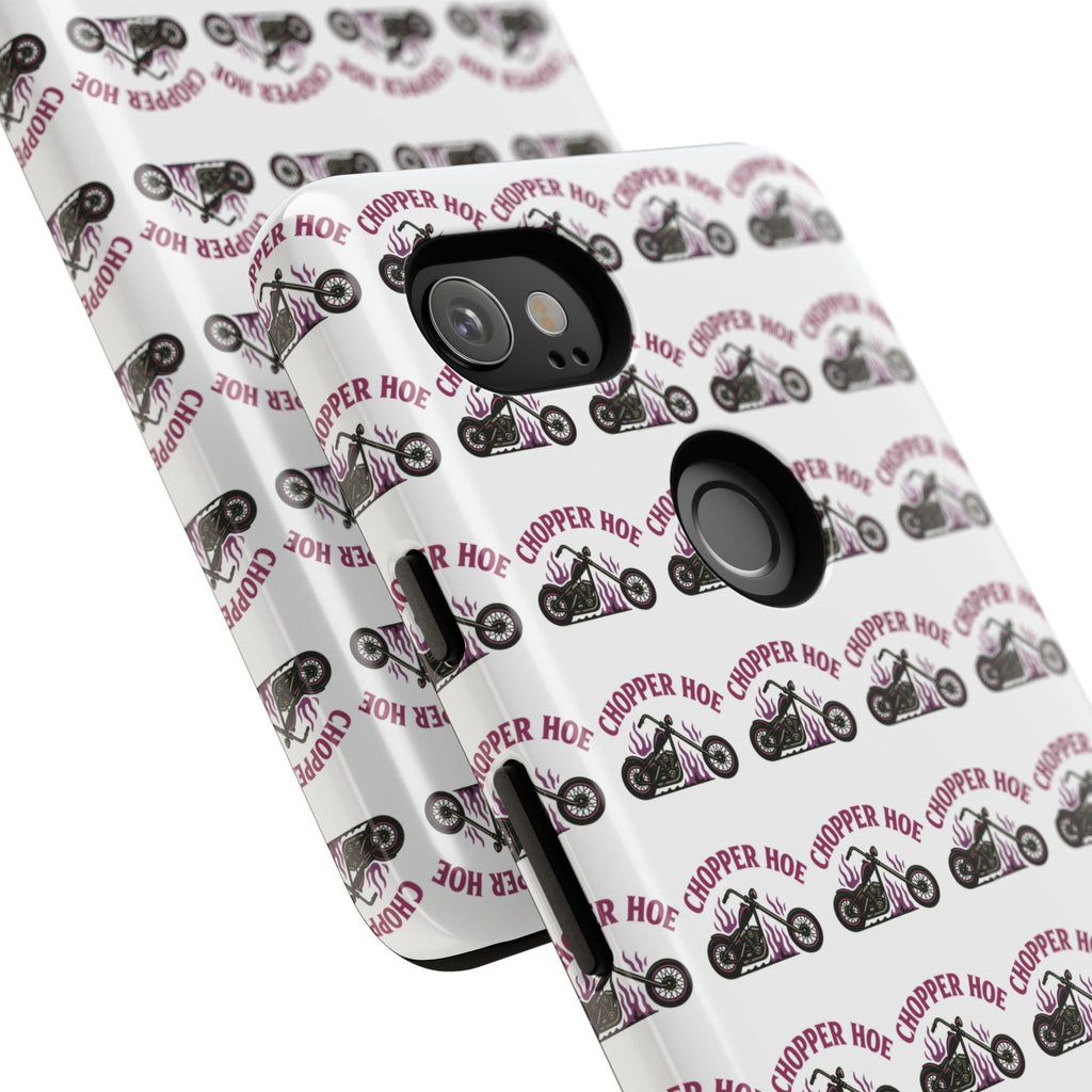 Chopper Hoe Phone Case, Tough Cases for Motorcycle Lovers, Biker Gifts, Custom Phone Cover, Cool Accessory for Him/Her