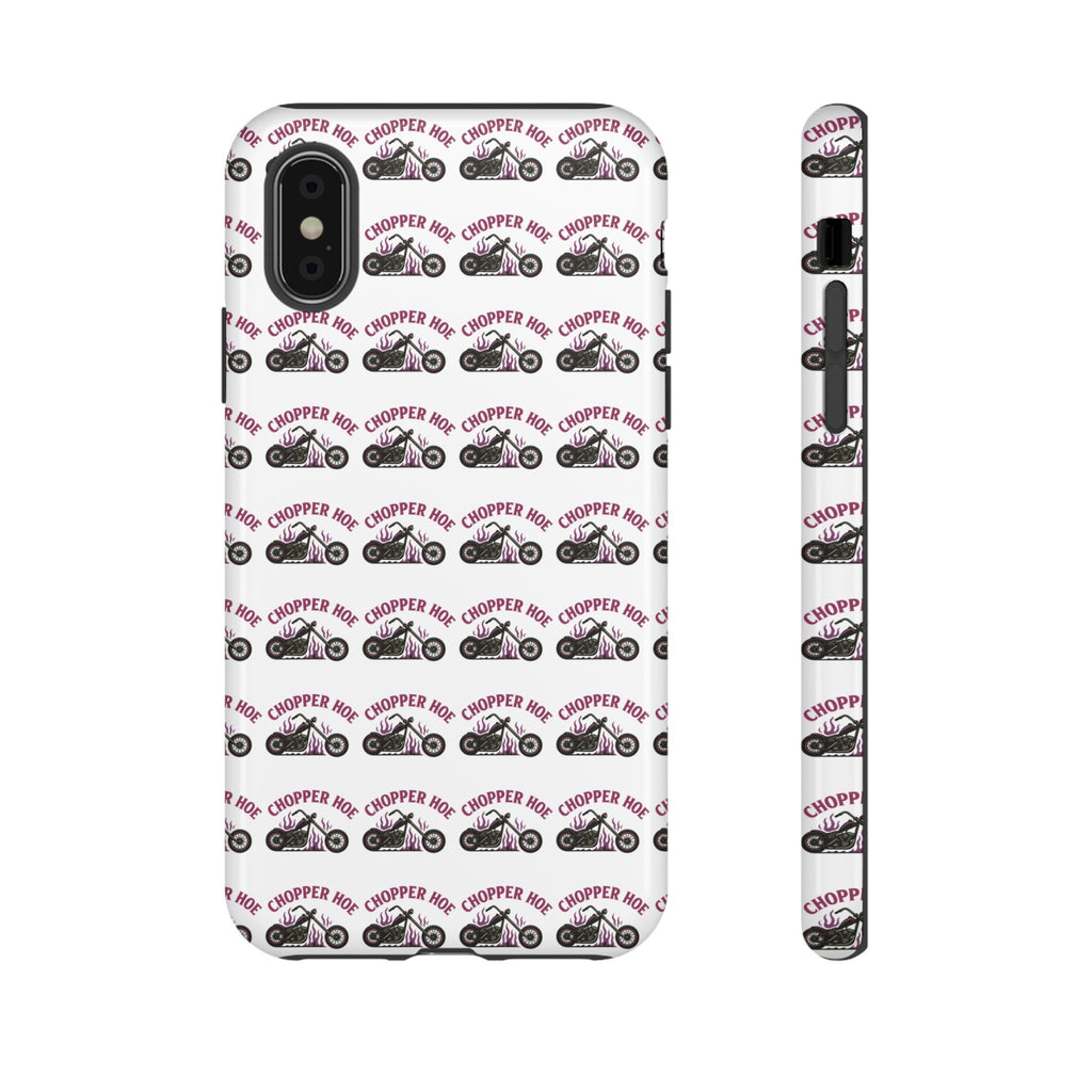 Chopper Hoe Phone Case, Tough Cases for Motorcycle Lovers, Biker Gifts, Custom Phone Cover, Cool Accessory for Him/Her