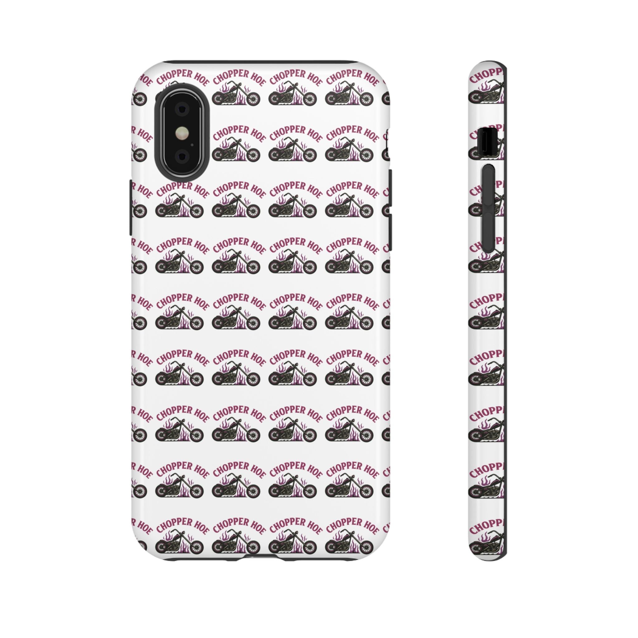 Chopper Hoe Phone Case, Tough Cases for Motorcycle Lovers, Biker Gifts, Custom Phone Cover, Cool Accessory for Him/Her