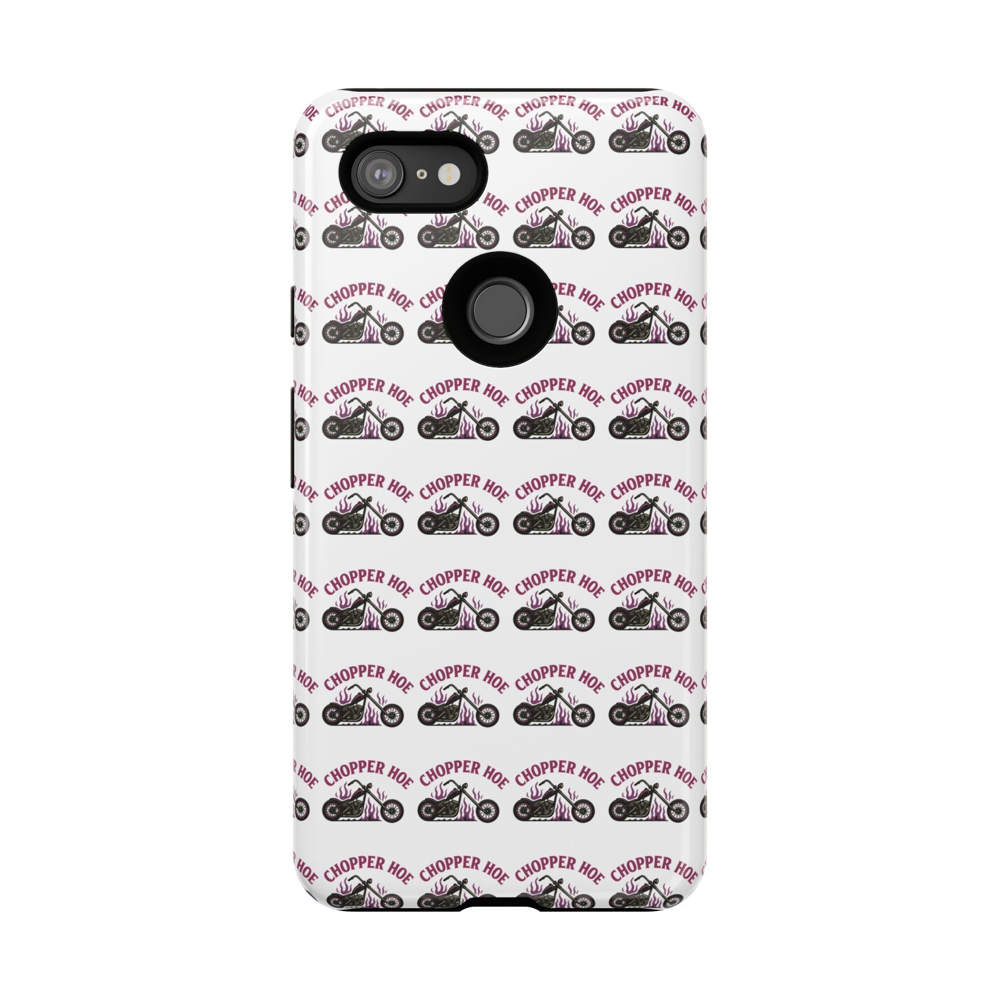 Chopper Hoe Phone Case, Tough Cases for Motorcycle Lovers, Biker Gifts, Custom Phone Cover, Cool Accessory for Him/Her