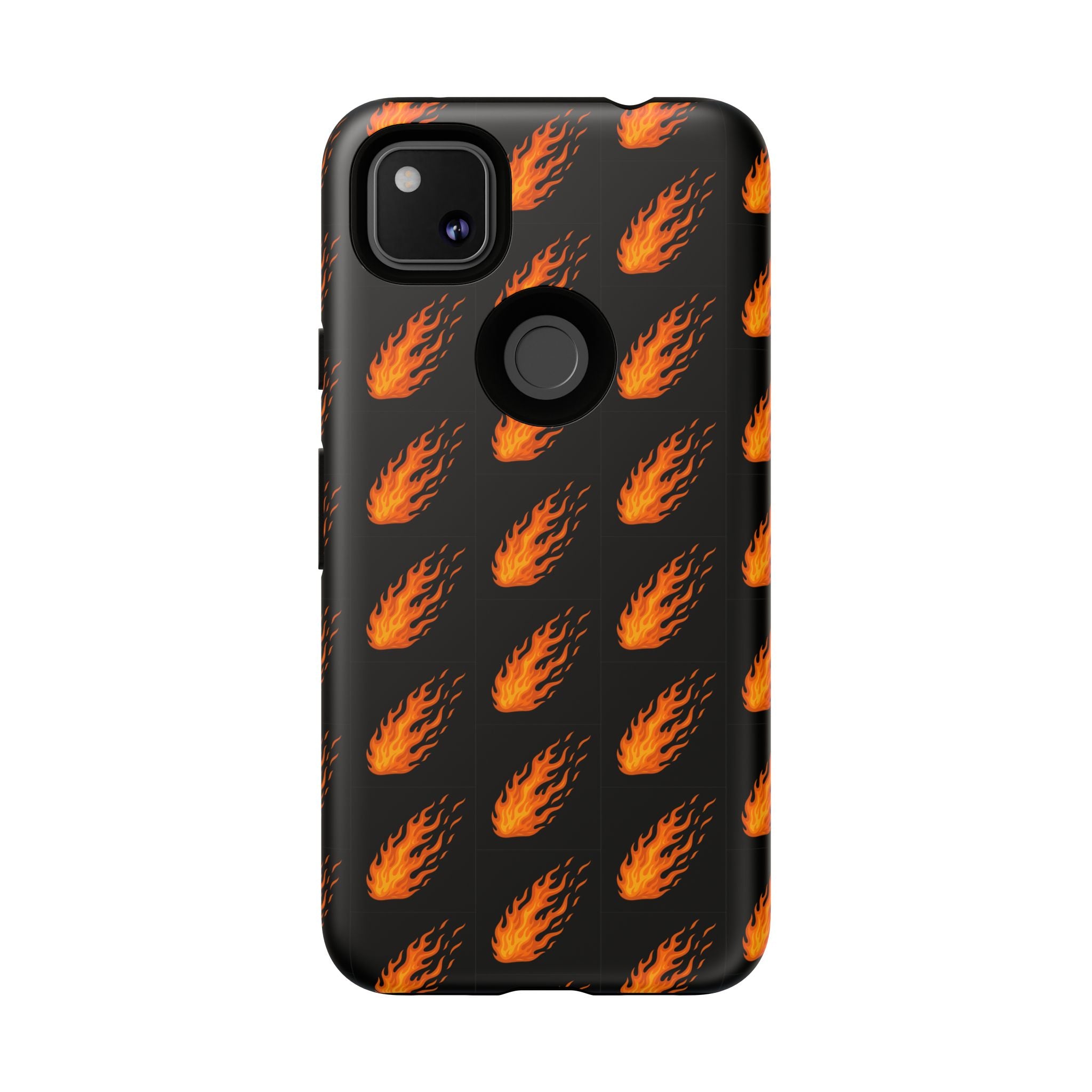 Flame Pattern Phone Case | Tough Cases for Adventurers, Gifts for Fire Lovers, Unique Cellphone Covers, Birthday Accessories, Cool [...]