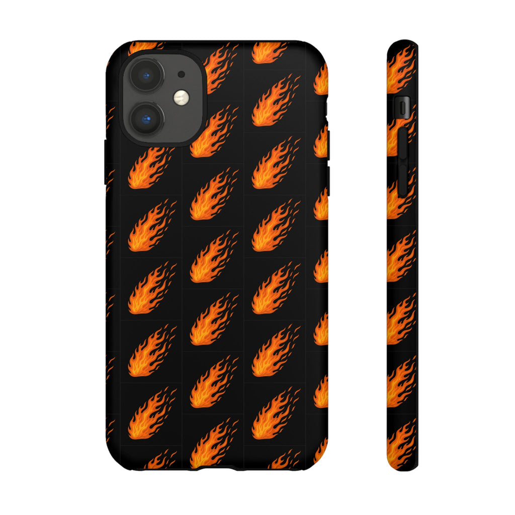 Flame Pattern Phone Case | Tough Cases for Adventurers, Gifts for Fire Lovers, Unique Cellphone Covers, Birthday Accessories, Cool [...]