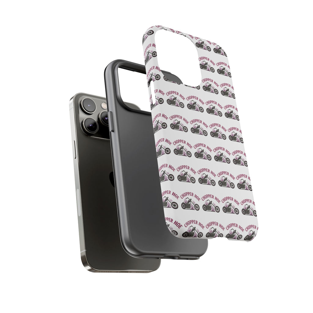 Chopper Hoe Phone Case, Tough Cases for Motorcycle Lovers, Biker Gifts, Custom Phone Cover, Cool Accessory for Him/Her
