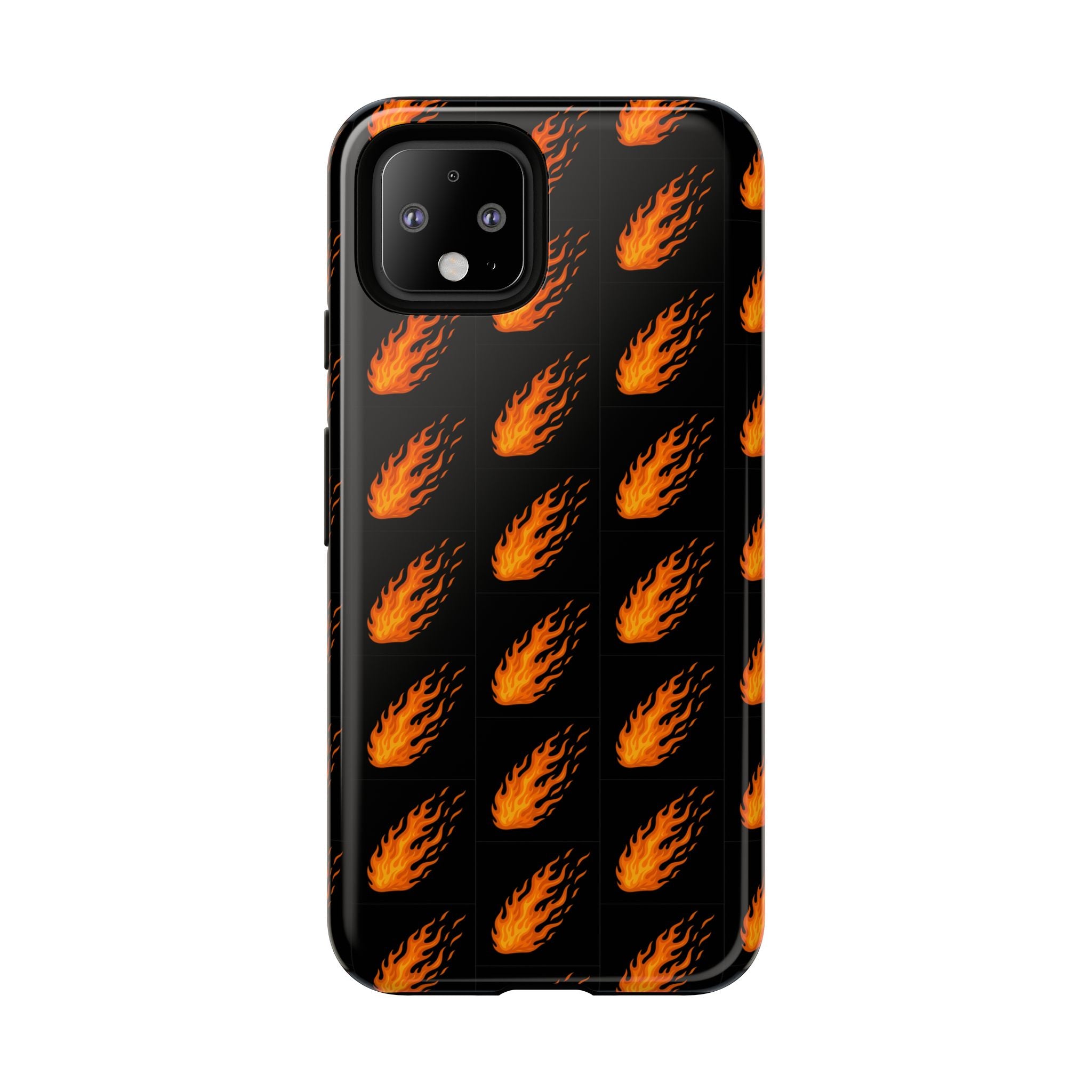 Flame Pattern Phone Case | Tough Cases for Adventurers, Gifts for Fire Lovers, Unique Cellphone Covers, Birthday Accessories, Cool [...]