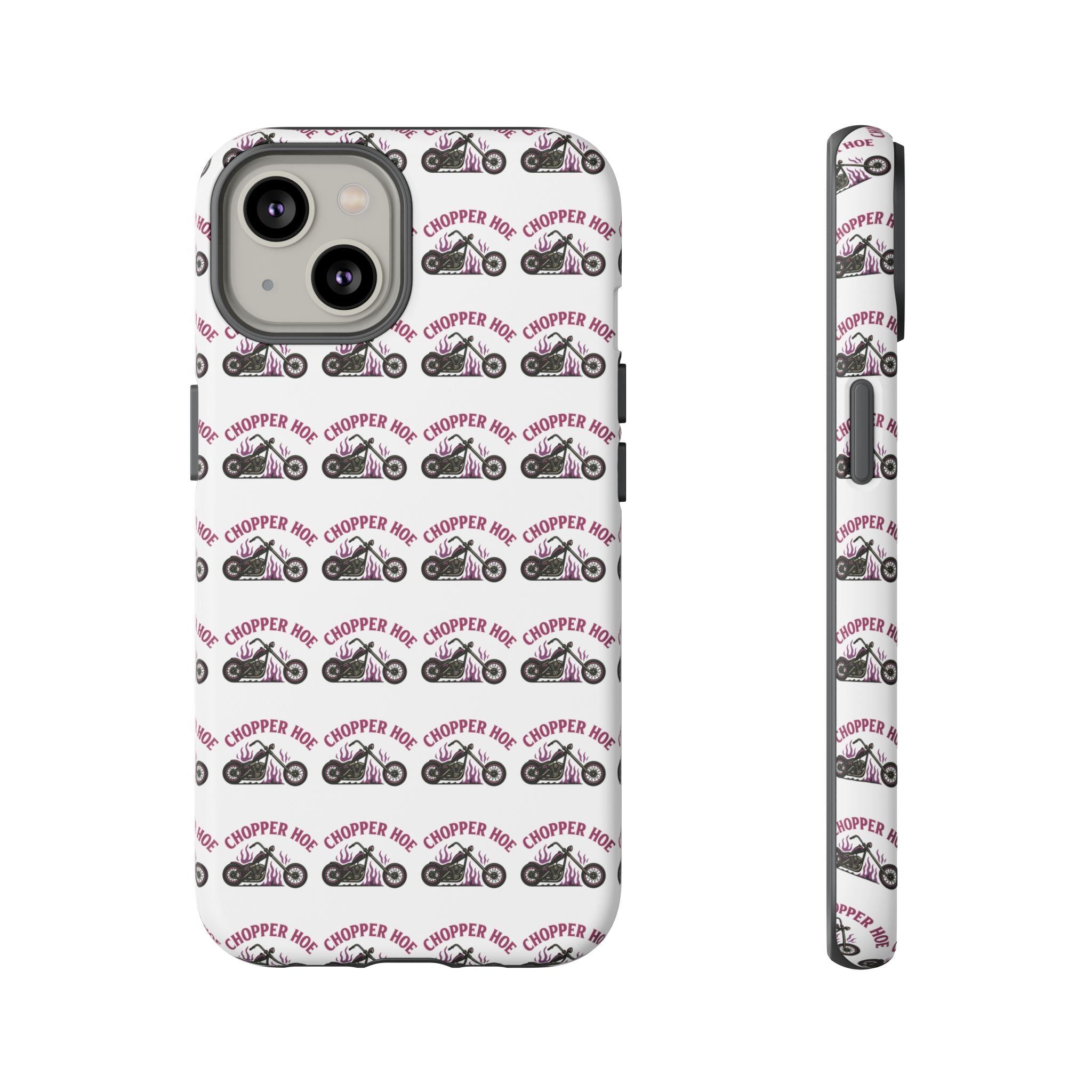 Chopper Hoe Phone Case, Tough Cases for Motorcycle Lovers, Biker Gifts, Custom Phone Cover, Cool Accessory for Him/Her