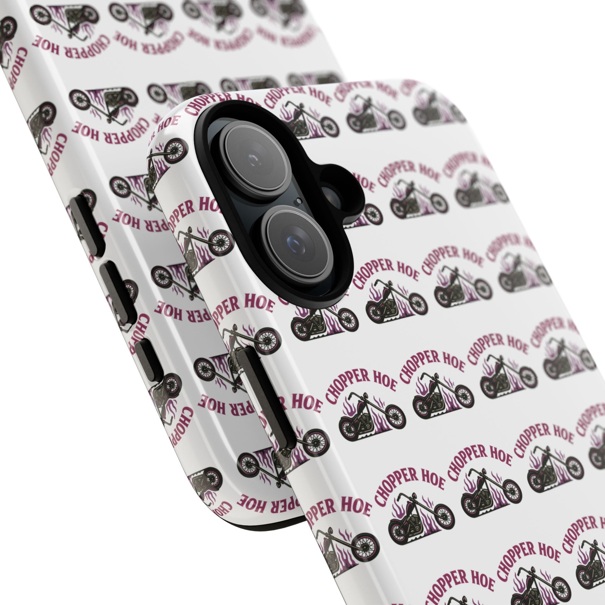 Chopper Hoe Phone Case, Tough Cases for Motorcycle Lovers, Biker Gifts, Custom Phone Cover, Cool Accessory for Him/Her
