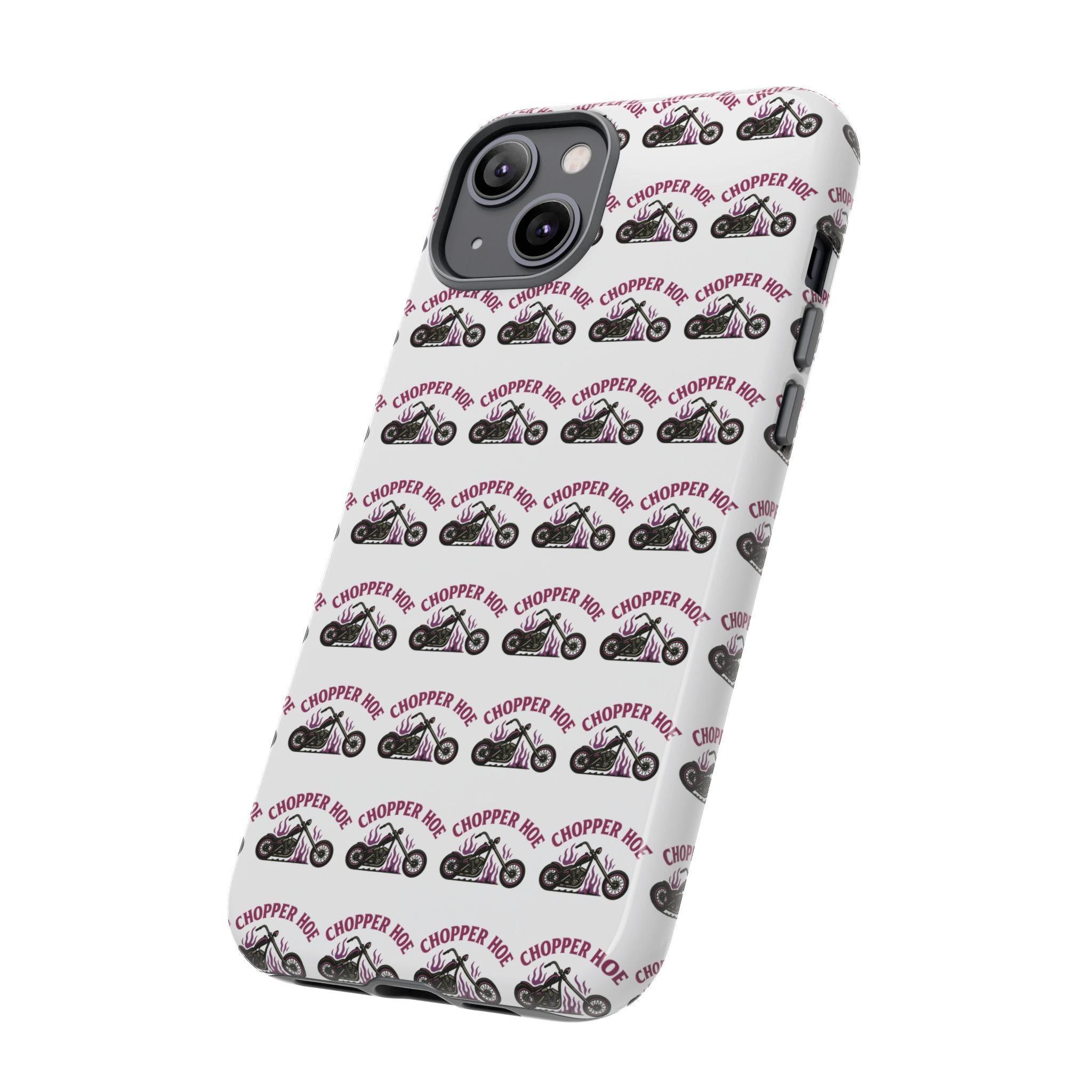 Chopper Hoe Phone Case, Tough Cases for Motorcycle Lovers, Biker Gifts, Custom Phone Cover, Cool Accessory for Him/Her