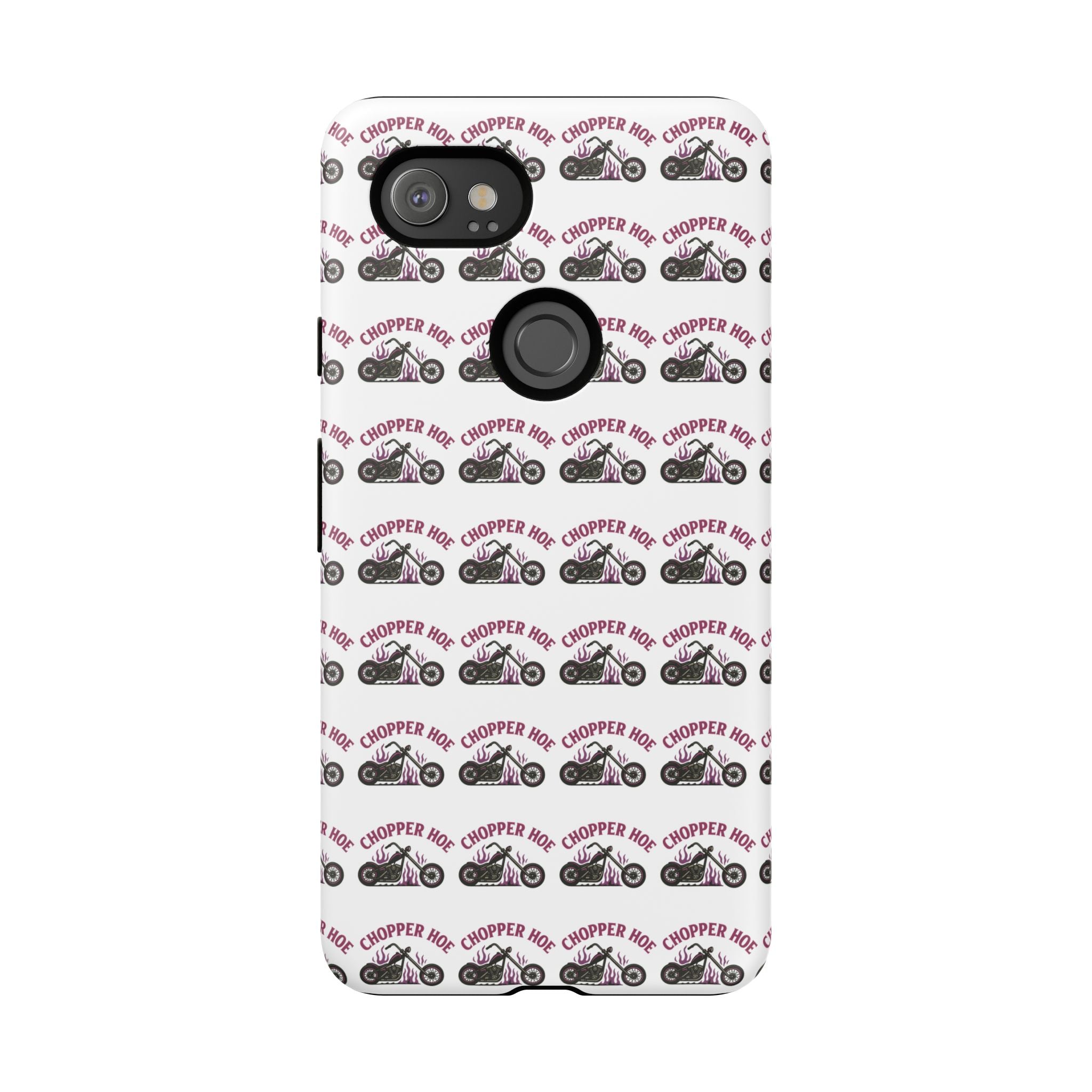 Chopper Hoe Phone Case, Tough Cases for Motorcycle Lovers, Biker Gifts, Custom Phone Cover, Cool Accessory for Him/Her