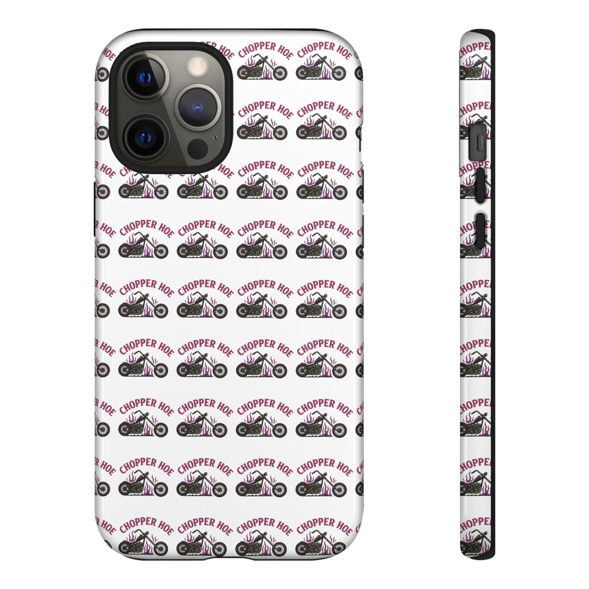 Chopper Hoe Phone Case, Tough Cases for Motorcycle Lovers, Biker Gifts, Custom Phone Cover, Cool Accessory for Him/Her