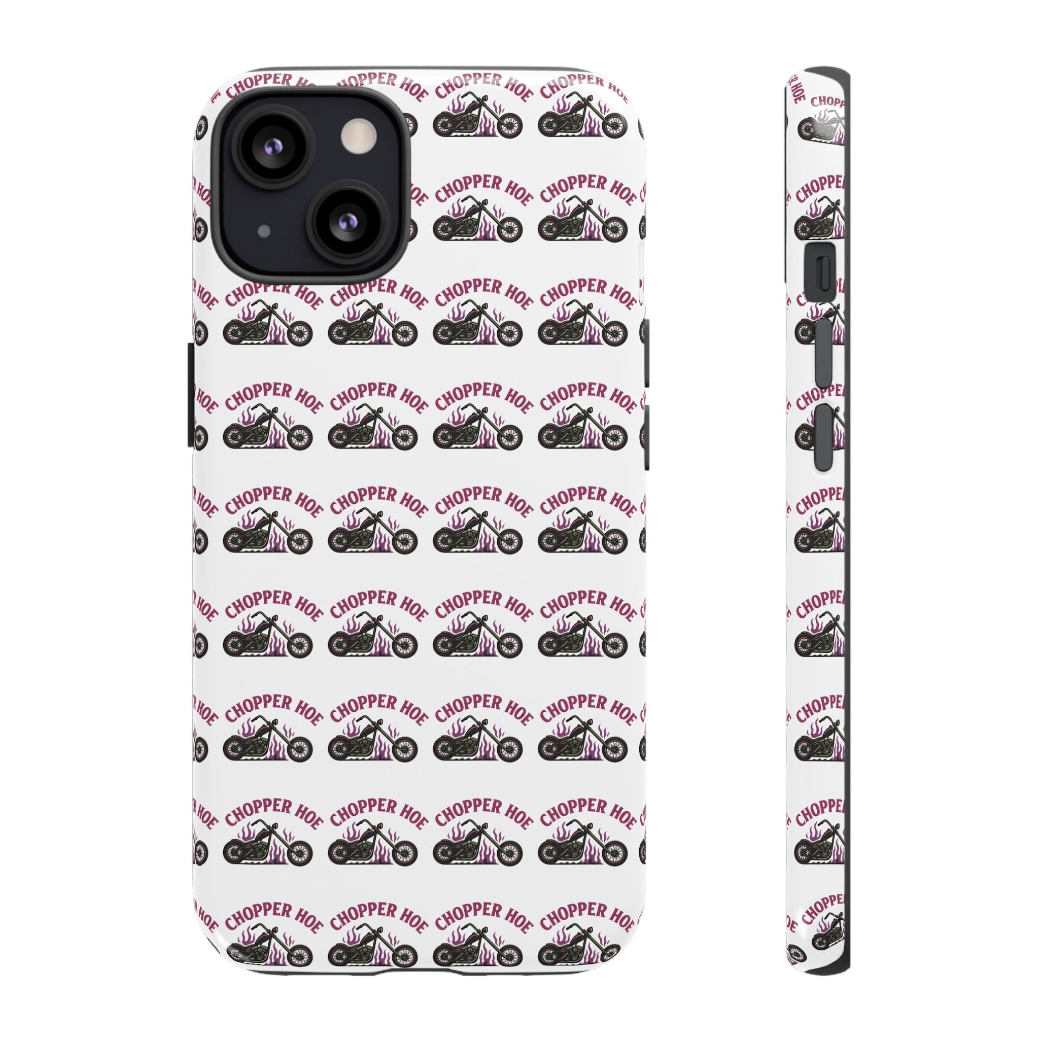 Chopper Hoe Phone Case, Tough Cases for Motorcycle Lovers, Biker Gifts, Custom Phone Cover, Cool Accessory for Him/Her