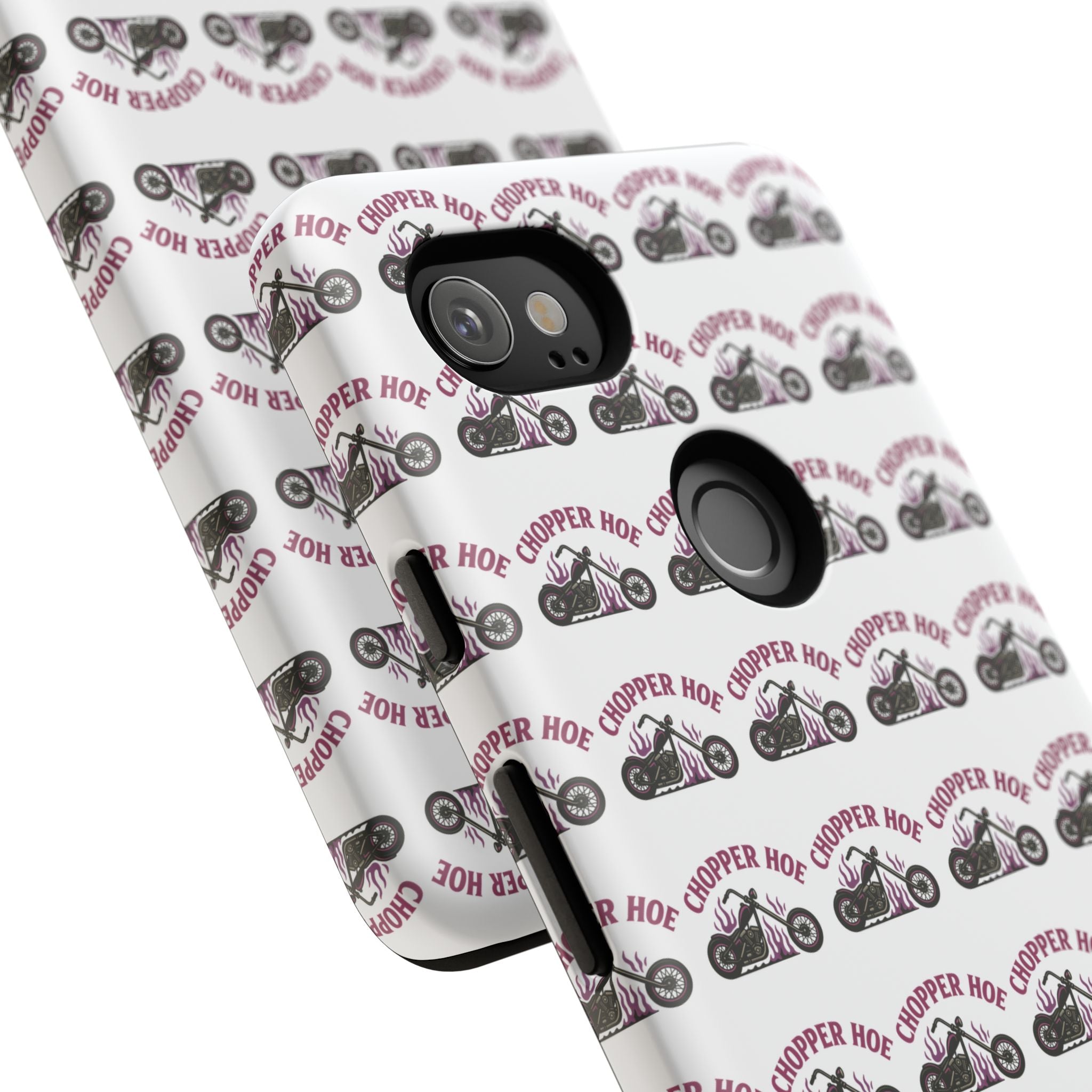 Chopper Hoe Phone Case, Tough Cases for Motorcycle Lovers, Biker Gifts, Custom Phone Cover, Cool Accessory for Him/Her