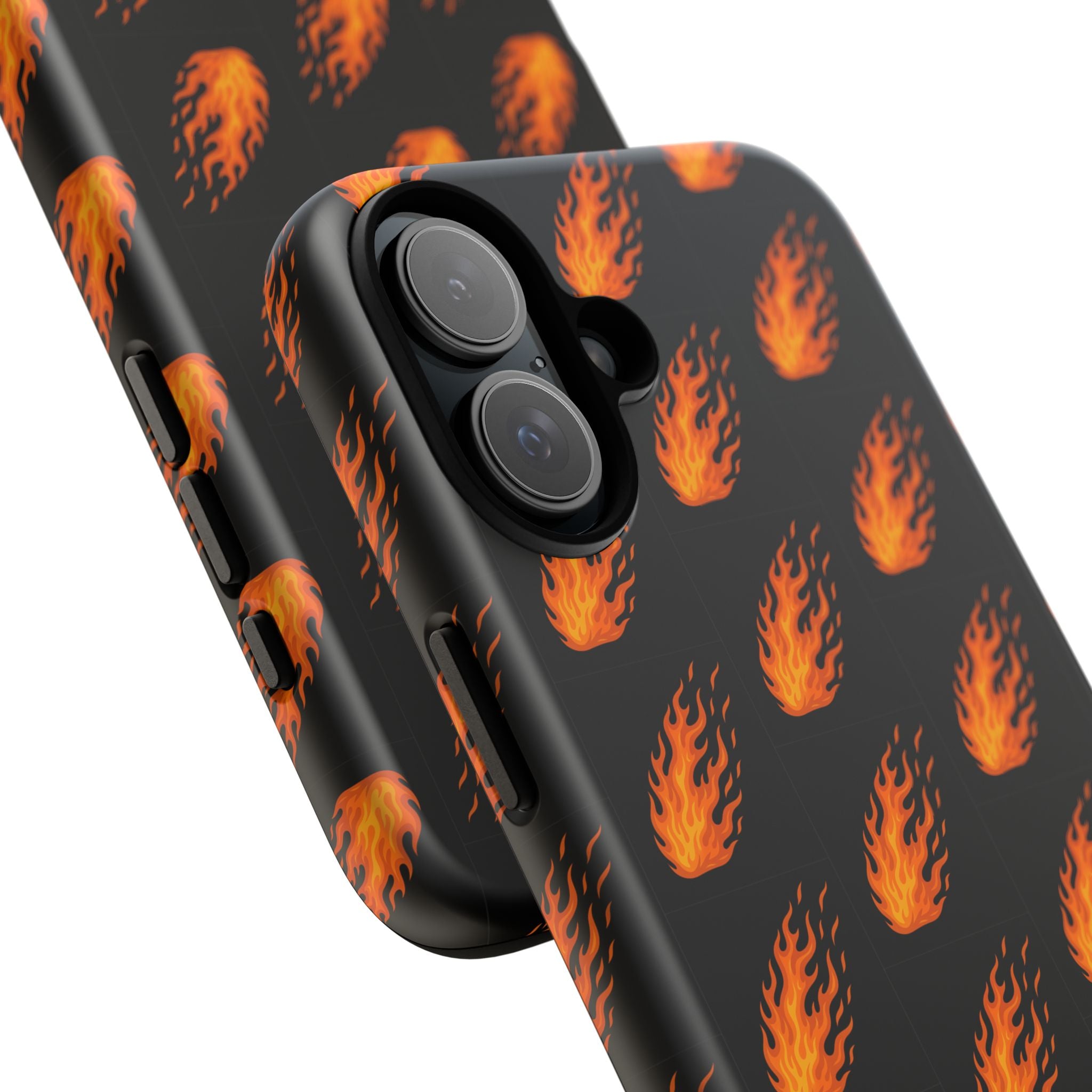 Flame Pattern Phone Case | Tough Cases for Adventurers, Gifts for Fire Lovers, Unique Cellphone Covers, Birthday Accessories, Cool [...]