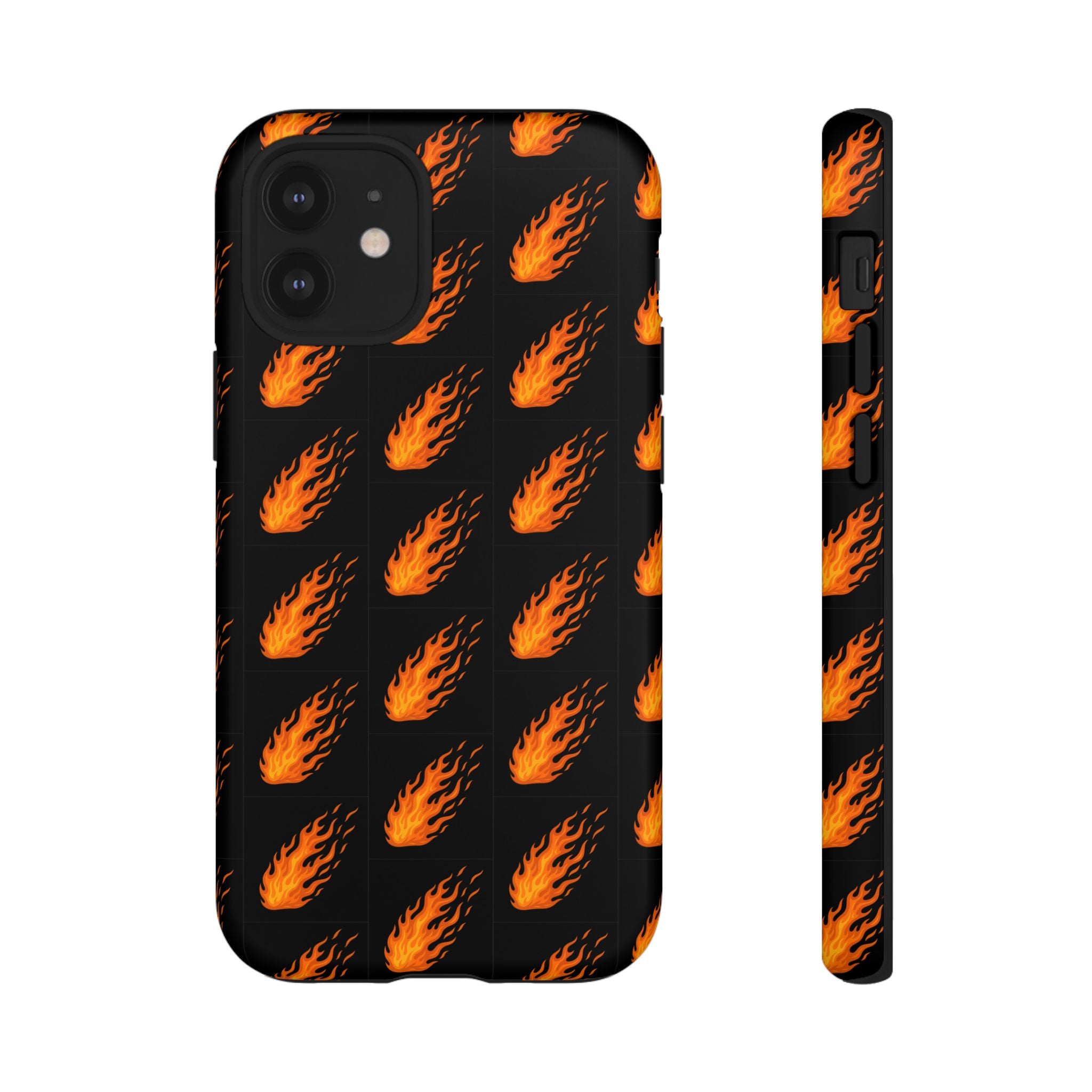 Flame Pattern Phone Case | Tough Cases for Adventurers, Gifts for Fire Lovers, Unique Cellphone Covers, Birthday Accessories, Cool [...]