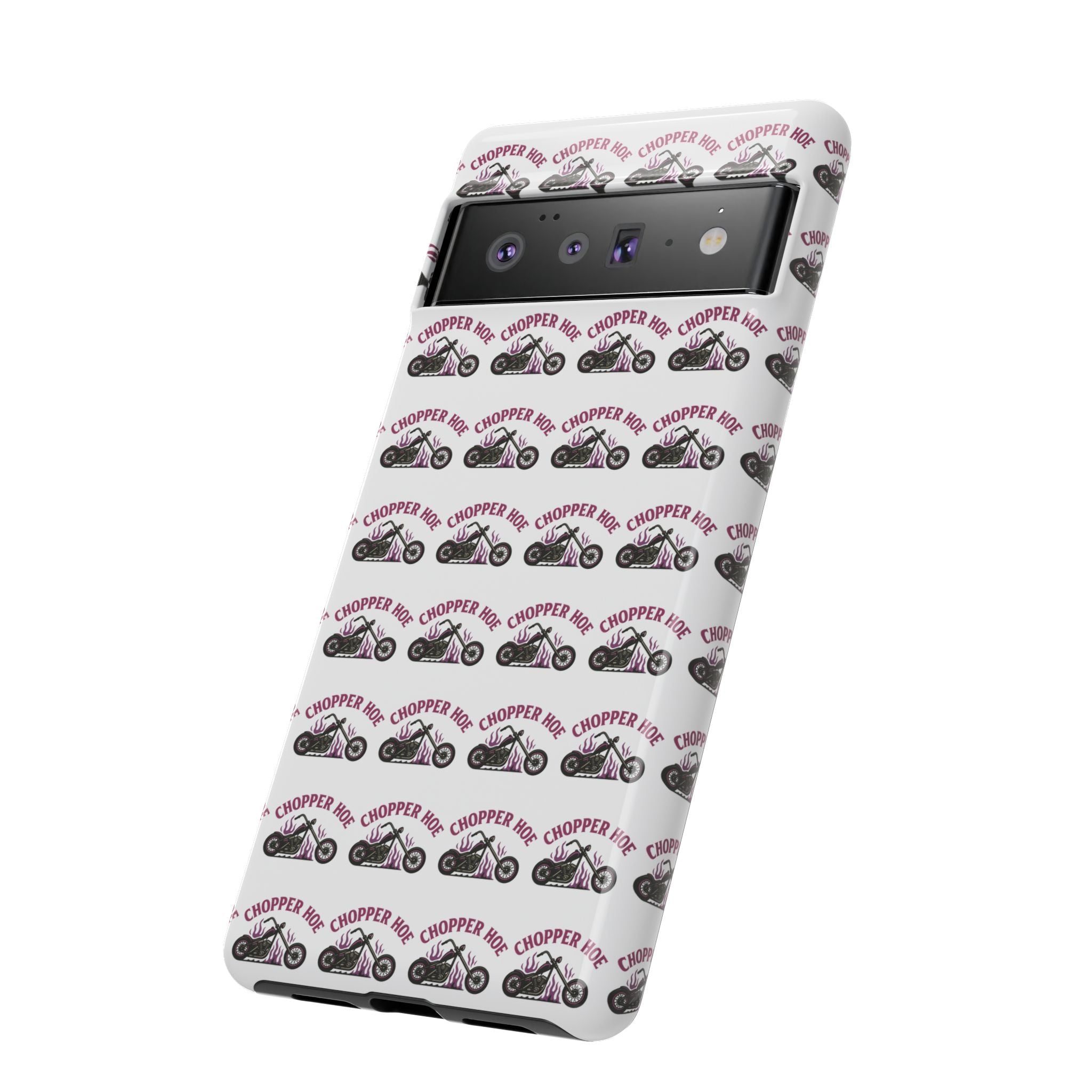 Chopper Hoe Phone Case, Tough Cases for Motorcycle Lovers, Biker Gifts, Custom Phone Cover, Cool Accessory for Him/Her