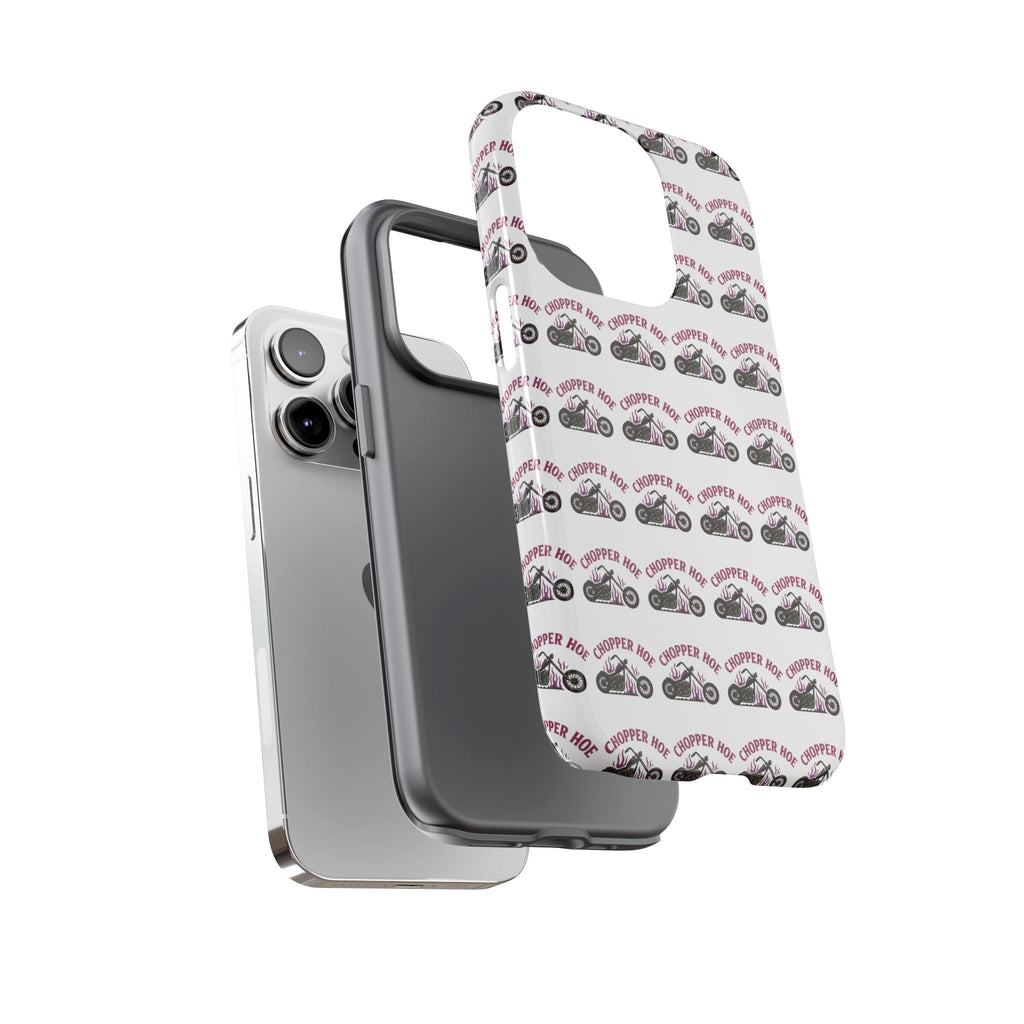 Chopper Hoe Phone Case, Tough Cases for Motorcycle Lovers, Biker Gifts, Custom Phone Cover, Cool Accessory for Him/Her