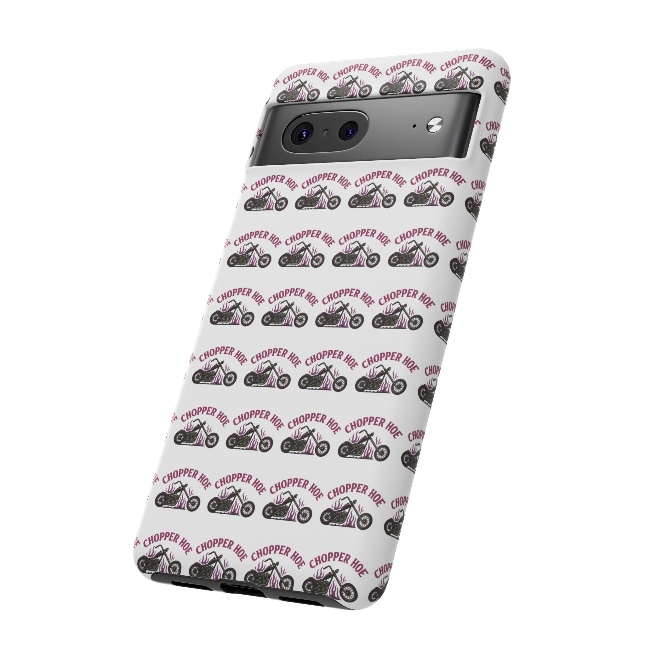 Chopper Hoe Phone Case, Tough Cases for Motorcycle Lovers, Biker Gifts, Custom Phone Cover, Cool Accessory for Him/Her