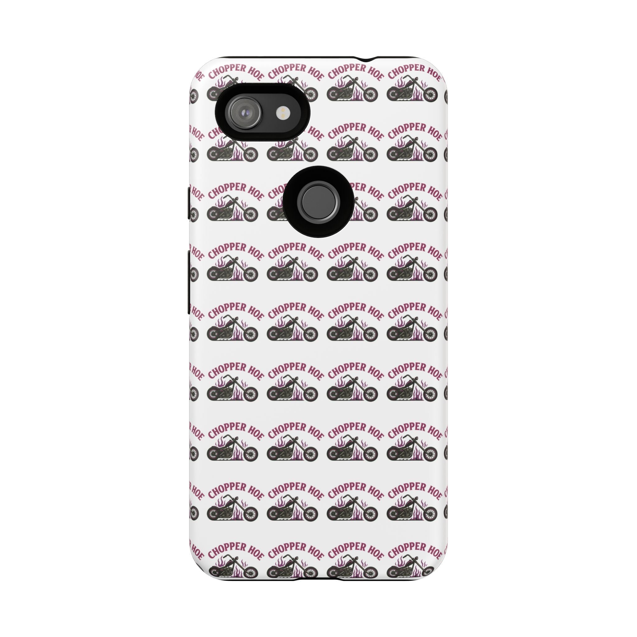 Chopper Hoe Phone Case, Tough Cases for Motorcycle Lovers, Biker Gifts, Custom Phone Cover, Cool Accessory for Him/Her