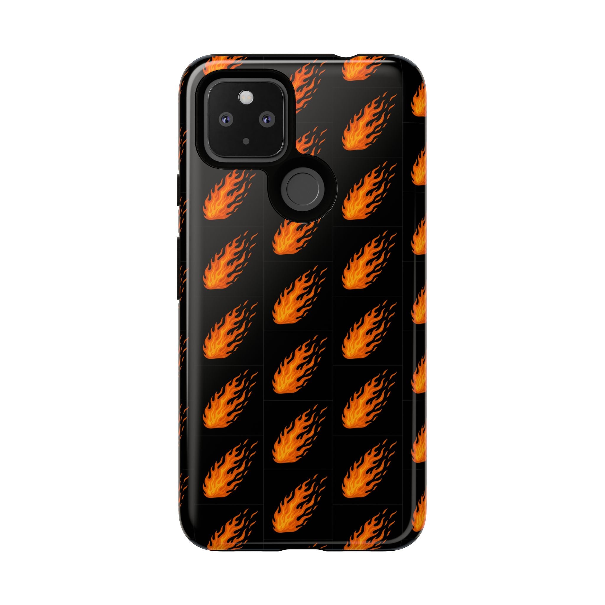 Flame Pattern Phone Case | Tough Cases for Adventurers, Gifts for Fire Lovers, Unique Cellphone Covers, Birthday Accessories, Cool [...]
