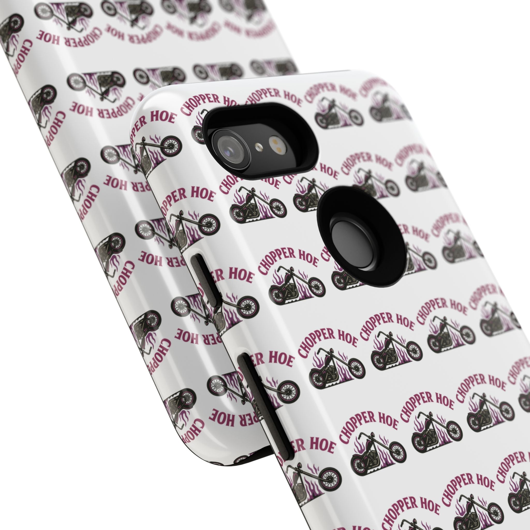Chopper Hoe Phone Case, Tough Cases for Motorcycle Lovers, Biker Gifts, Custom Phone Cover, Cool Accessory for Him/Her