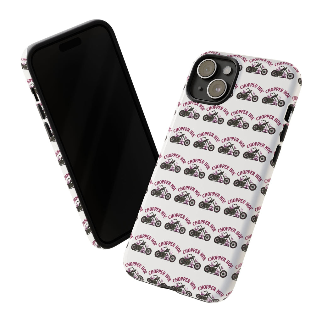 Chopper Hoe Phone Case, Tough Cases for Motorcycle Lovers, Biker Gifts, Custom Phone Cover, Cool Accessory for Him/Her
