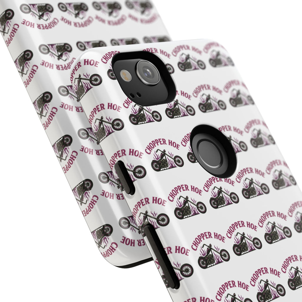 Chopper Hoe Phone Case, Tough Cases for Motorcycle Lovers, Biker Gifts, Custom Phone Cover, Cool Accessory for Him/Her