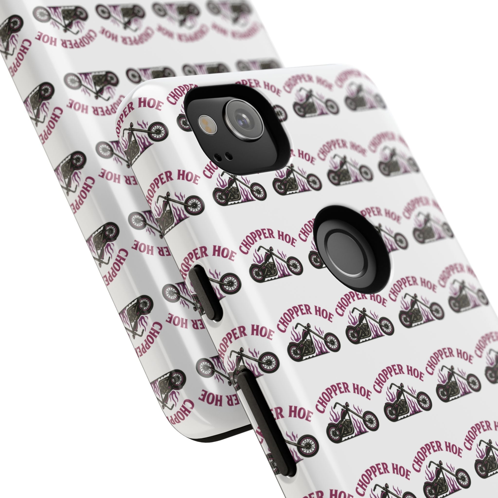 Chopper Hoe Phone Case, Tough Cases for Motorcycle Lovers, Biker Gifts, Custom Phone Cover, Cool Accessory for Him/Her
