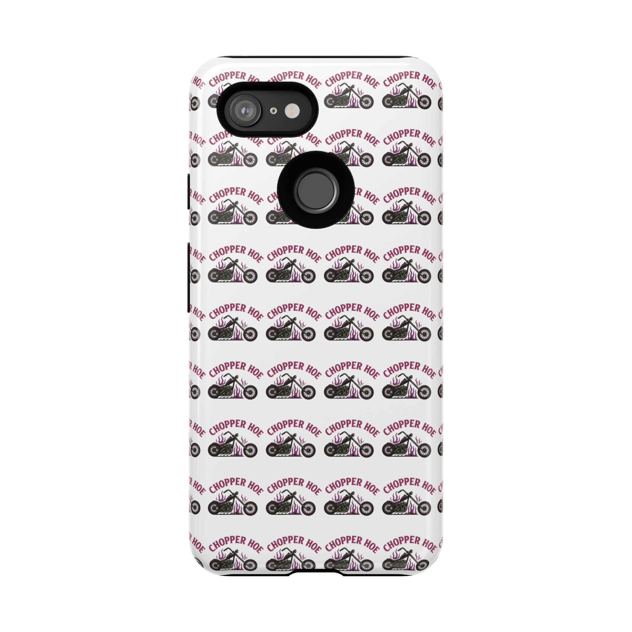 Chopper Hoe Phone Case, Tough Cases for Motorcycle Lovers, Biker Gifts, Custom Phone Cover, Cool Accessory for Him/Her