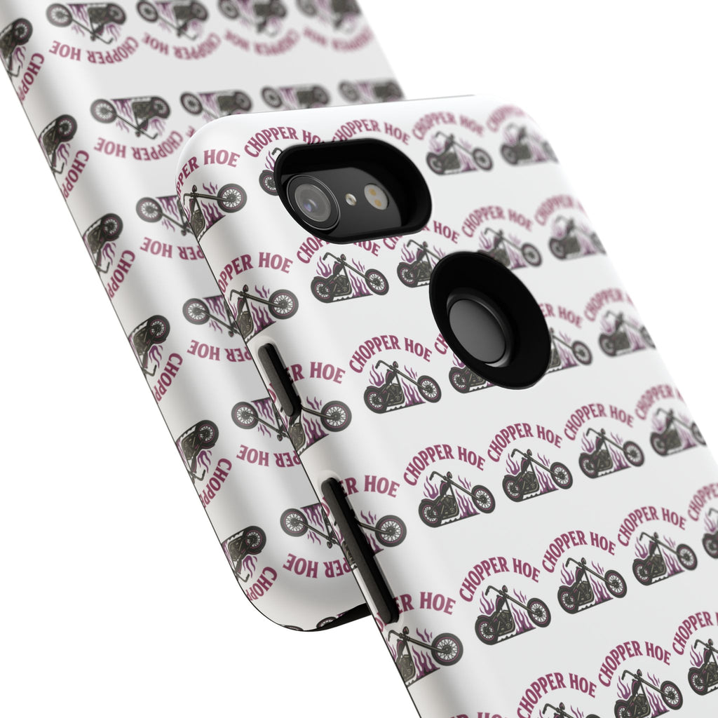 Chopper Hoe Phone Case, Tough Cases for Motorcycle Lovers, Biker Gifts, Custom Phone Cover, Cool Accessory for Him/Her