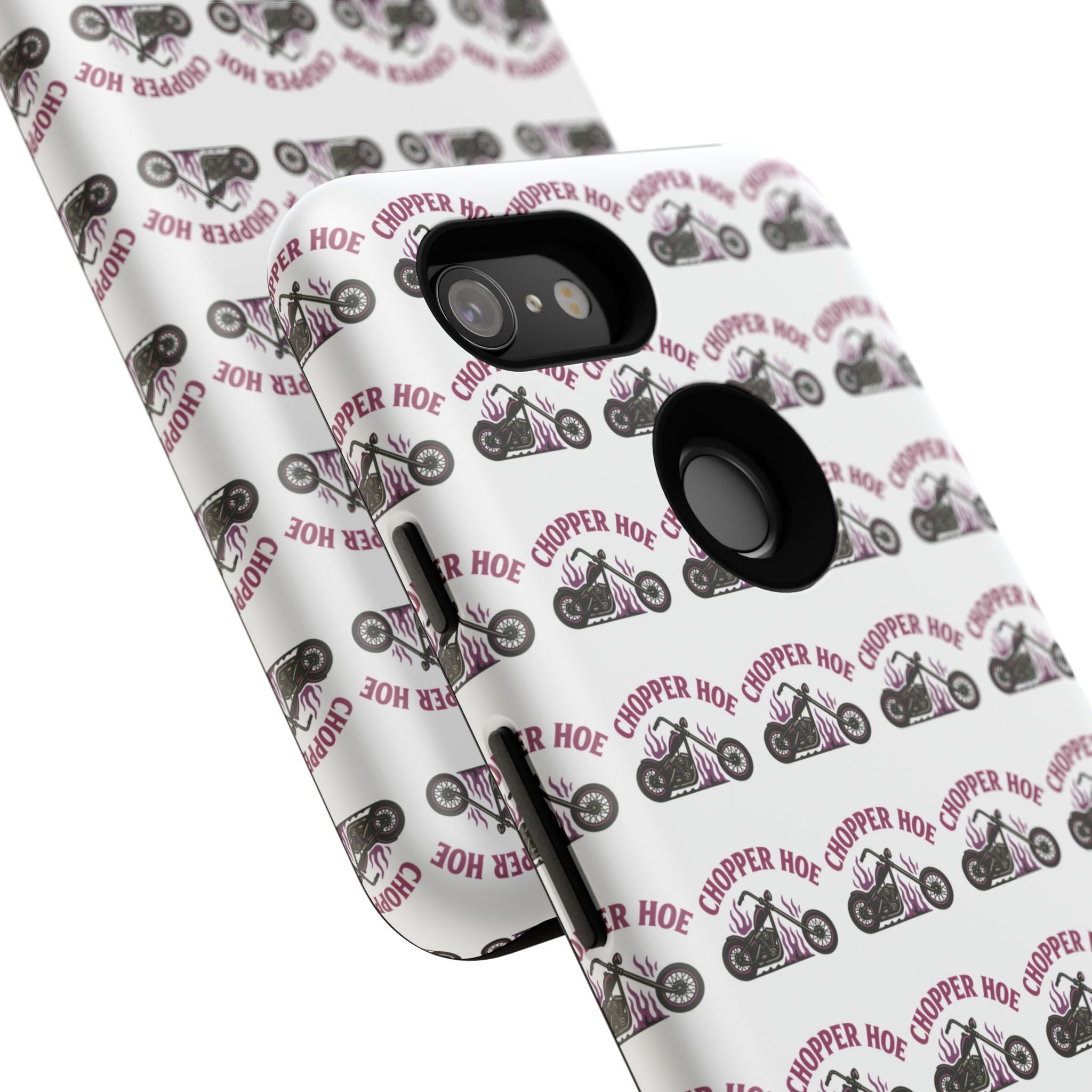 Chopper Hoe Phone Case, Tough Cases for Motorcycle Lovers, Biker Gifts, Custom Phone Cover, Cool Accessory for Him/Her