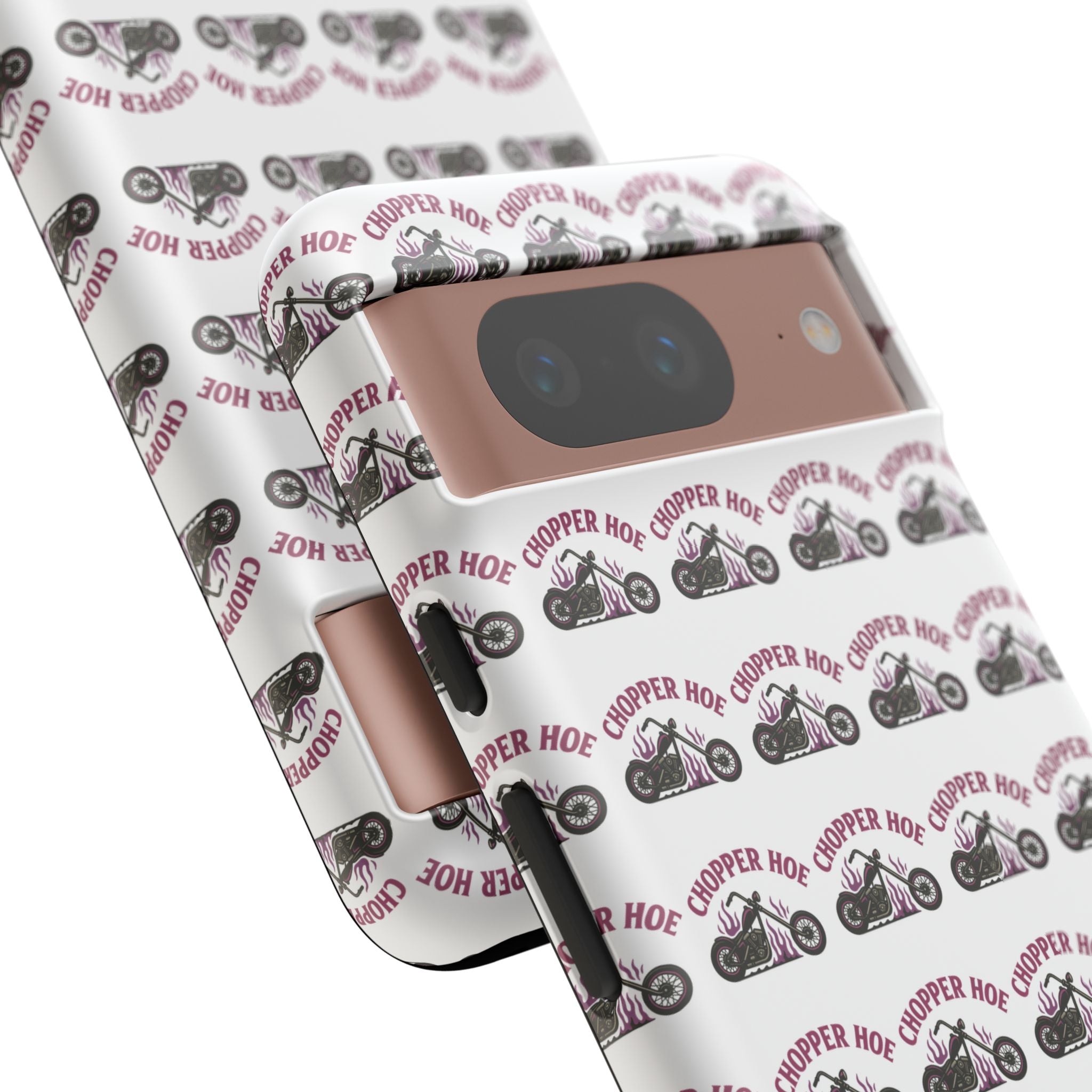 Chopper Hoe Phone Case, Tough Cases for Motorcycle Lovers, Biker Gifts, Custom Phone Cover, Cool Accessory for Him/Her