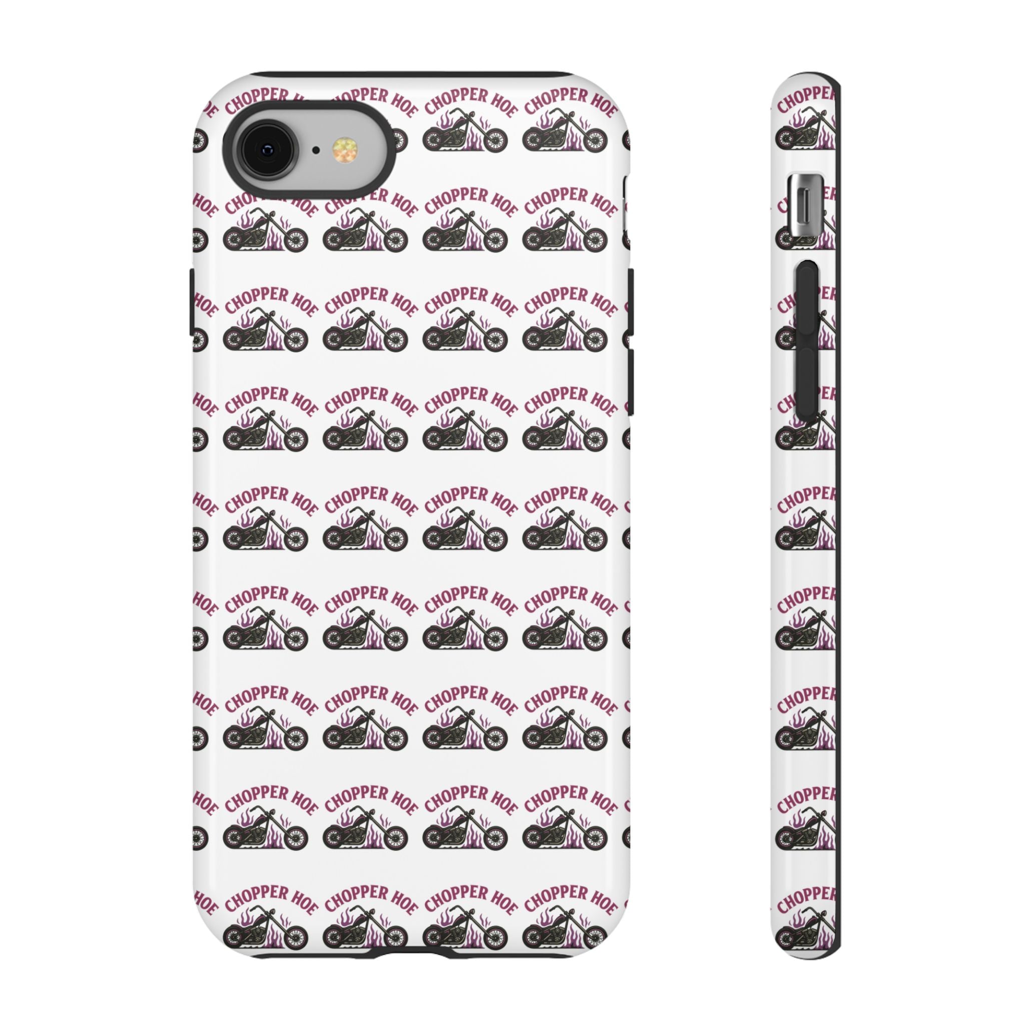 Chopper Hoe Phone Case, Tough Cases for Motorcycle Lovers, Biker Gifts, Custom Phone Cover, Cool Accessory for Him/Her