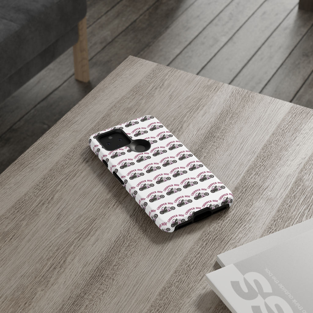 Chopper Hoe Phone Case, Tough Cases for Motorcycle Lovers, Biker Gifts, Custom Phone Cover, Cool Accessory for Him/Her
